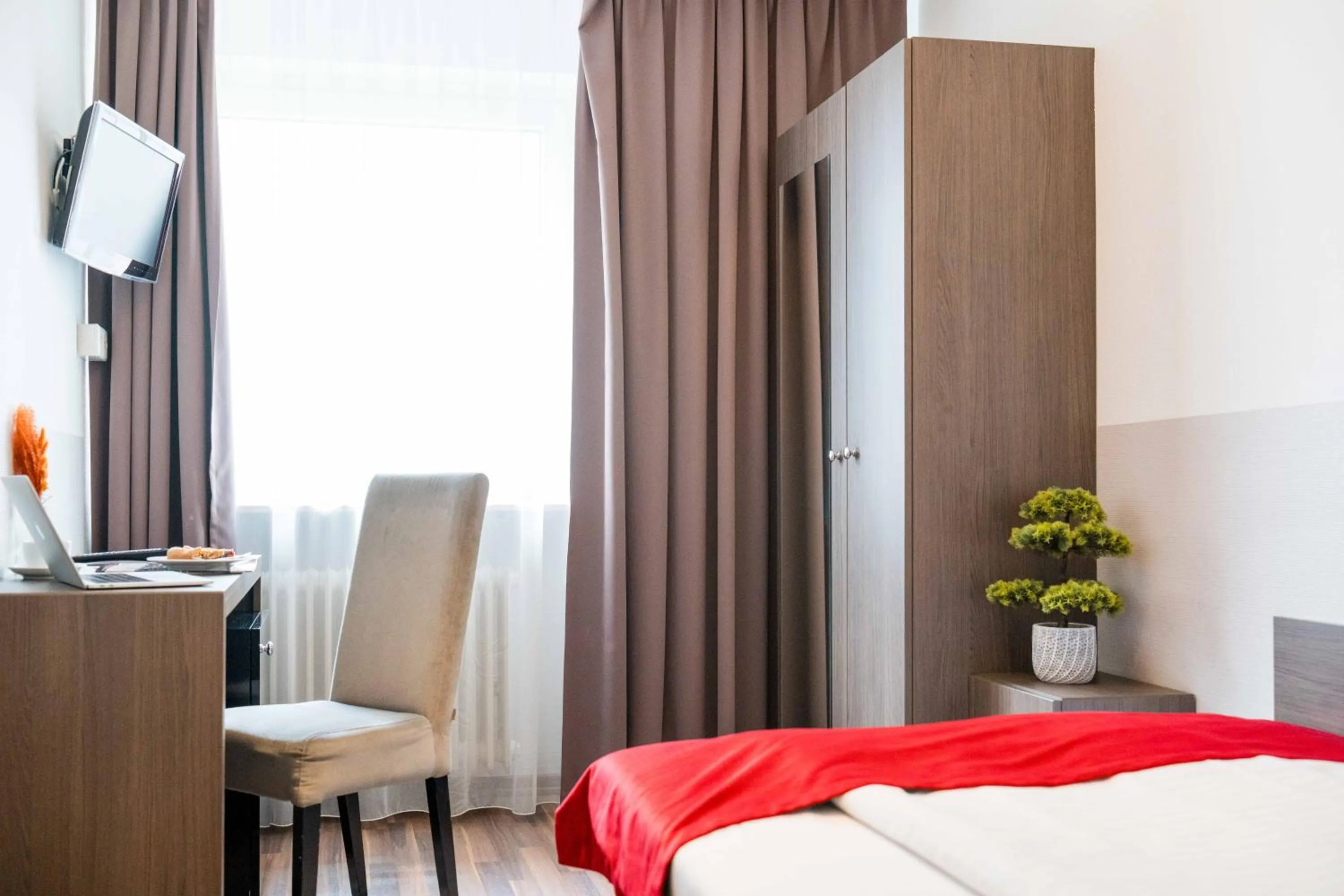 Bed in Hotel Admiral am Zoo