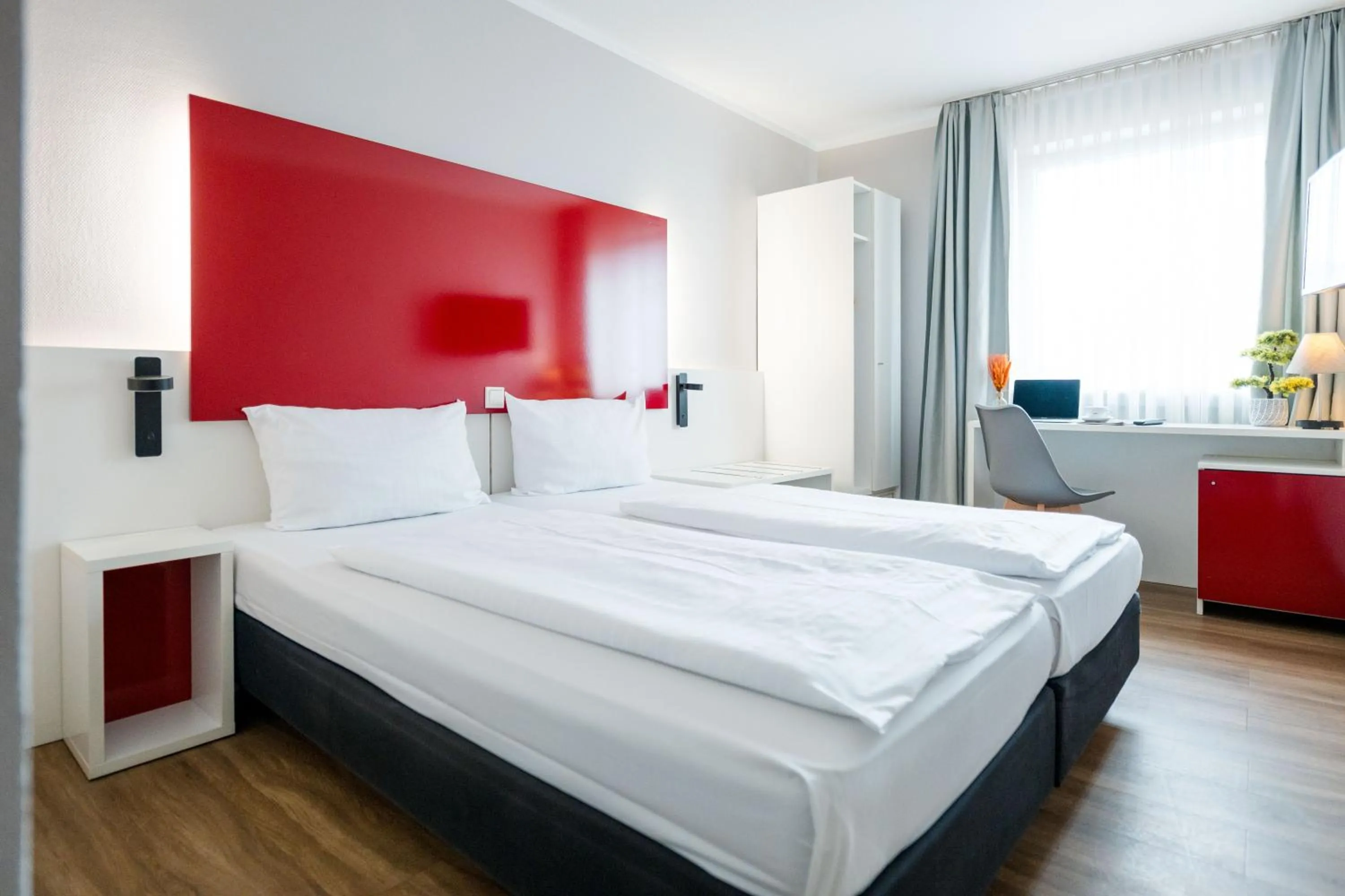 Bed in Hotel Admiral am Zoo