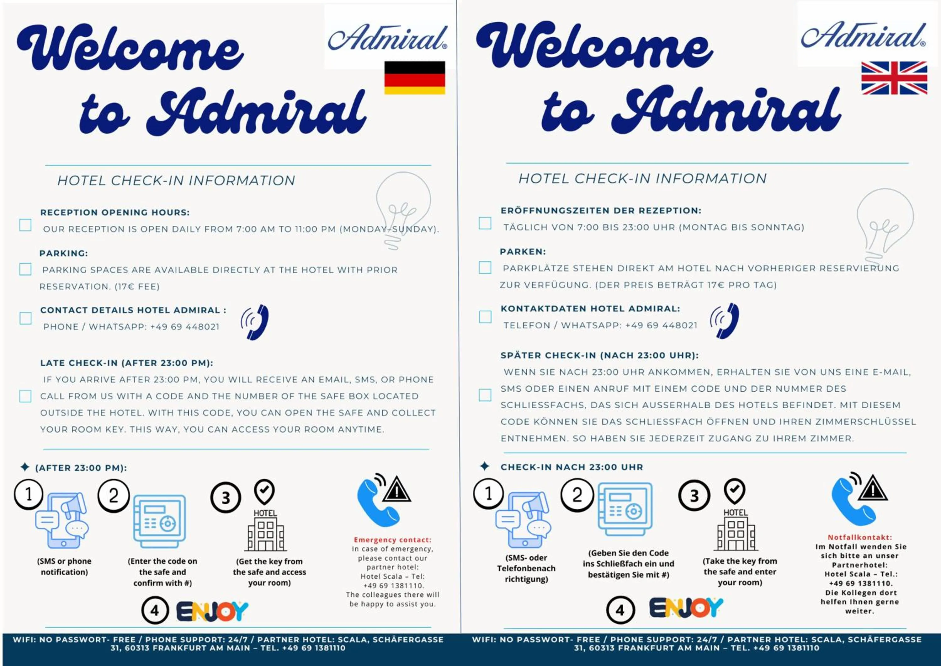 Property building in Hotel Admiral am Zoo