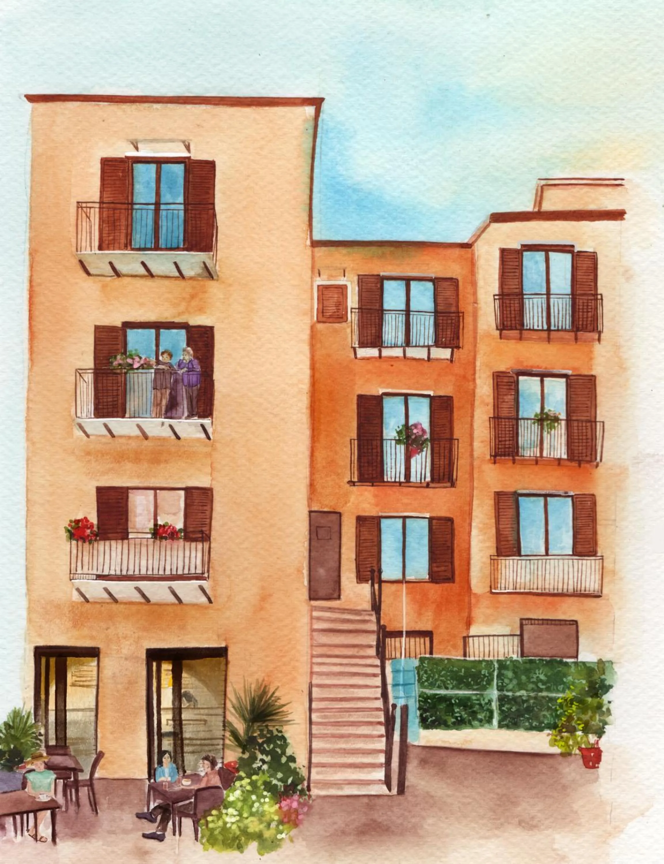 Property building in Il Carro Comfortable Rooms