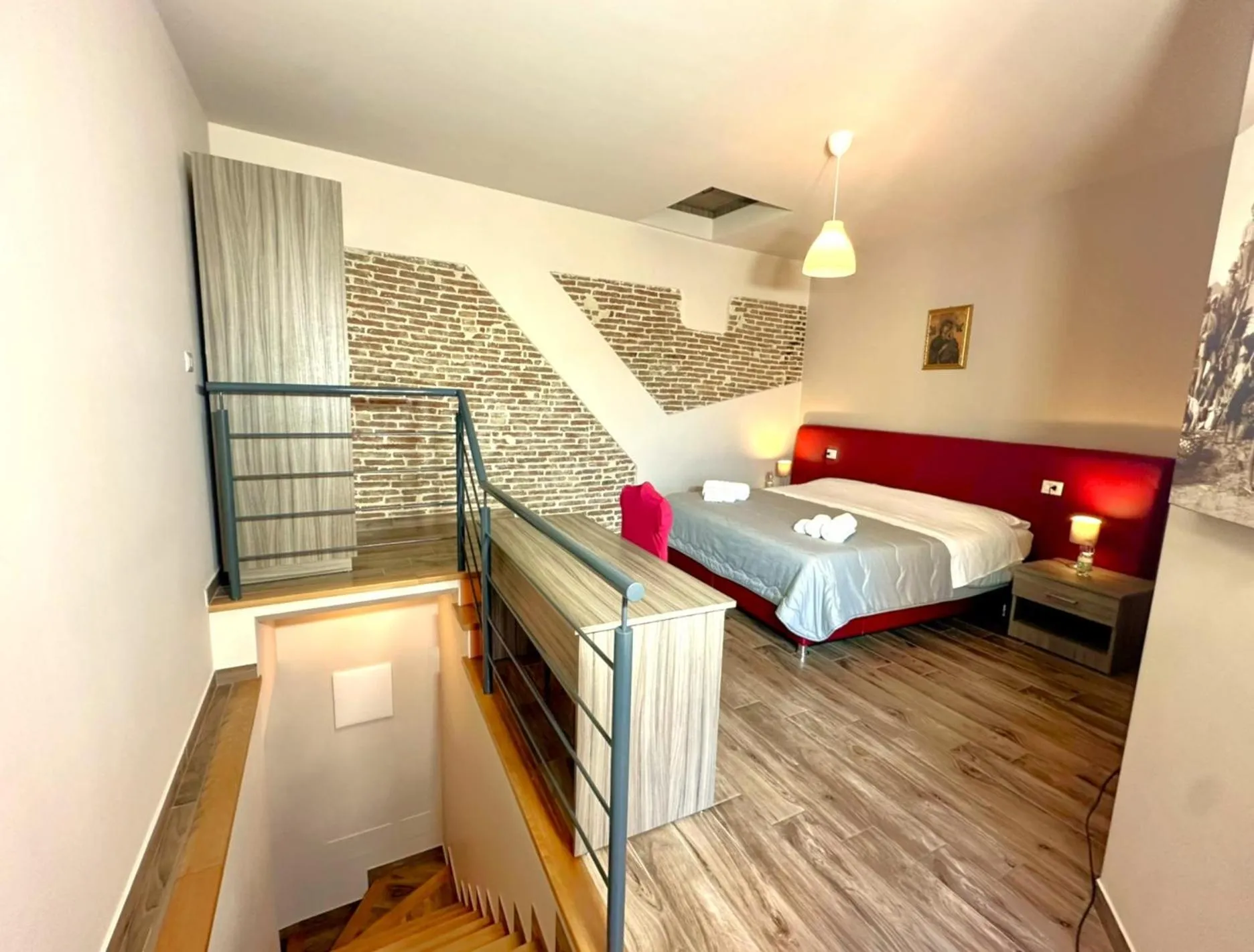 Bed in Il Carro Comfortable Rooms