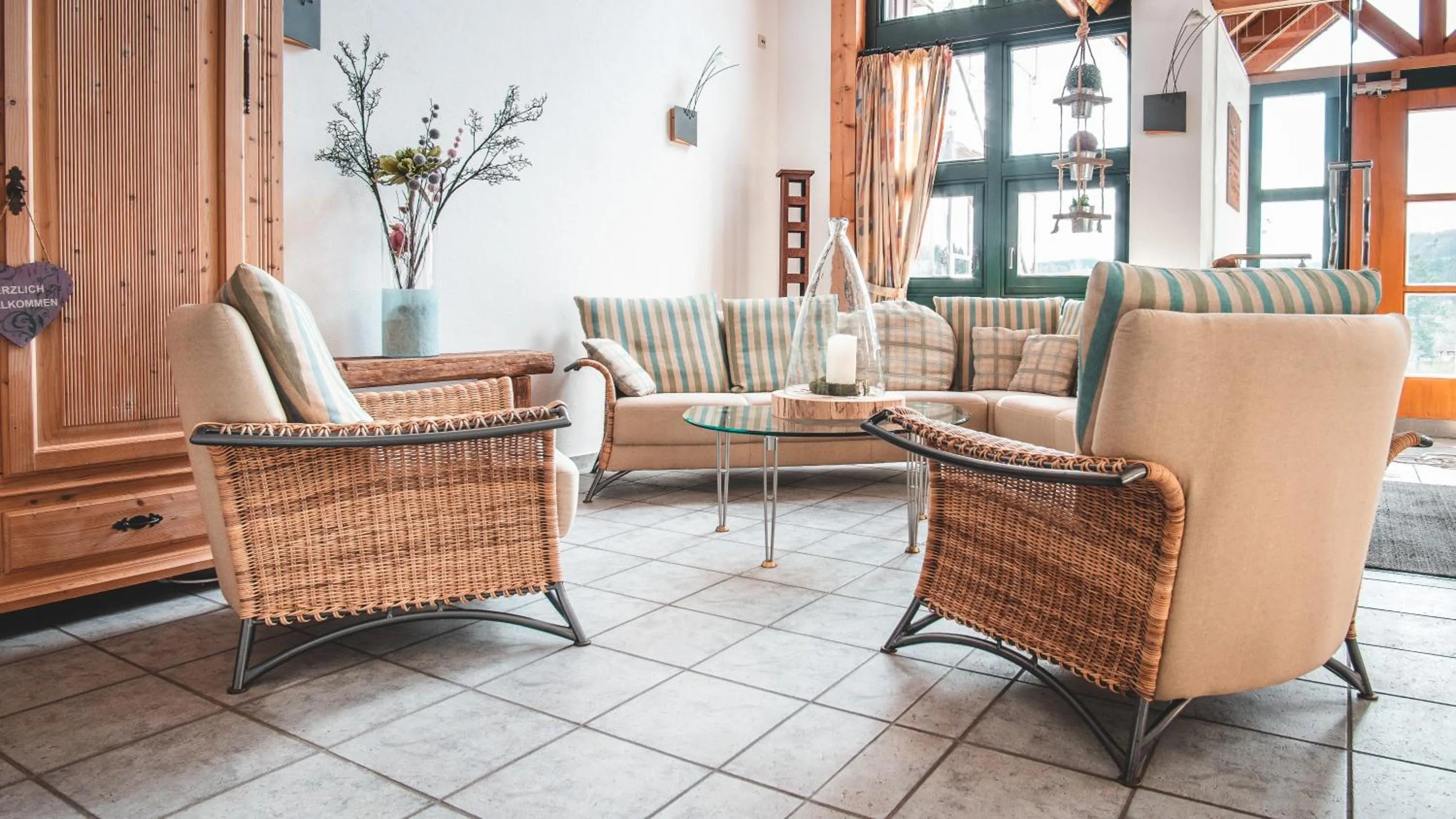 Lobby or reception in Landhaus Ehrengrund