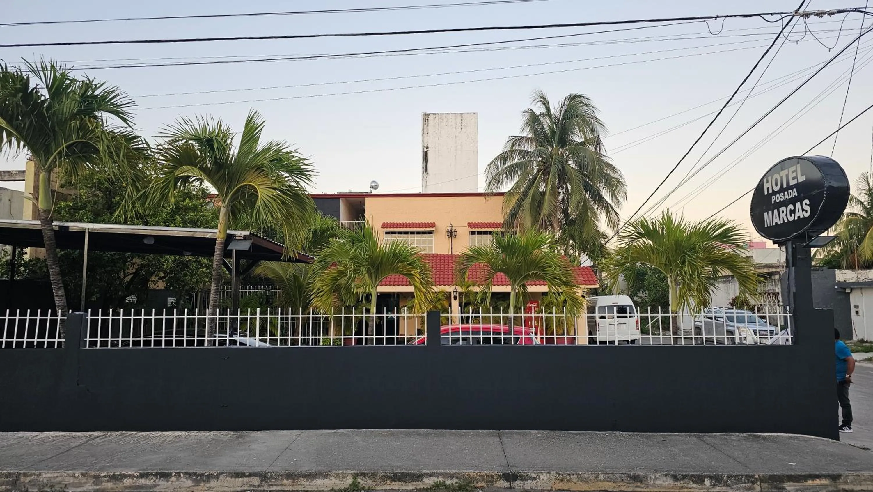 Property building in Hotel posada MARCAS