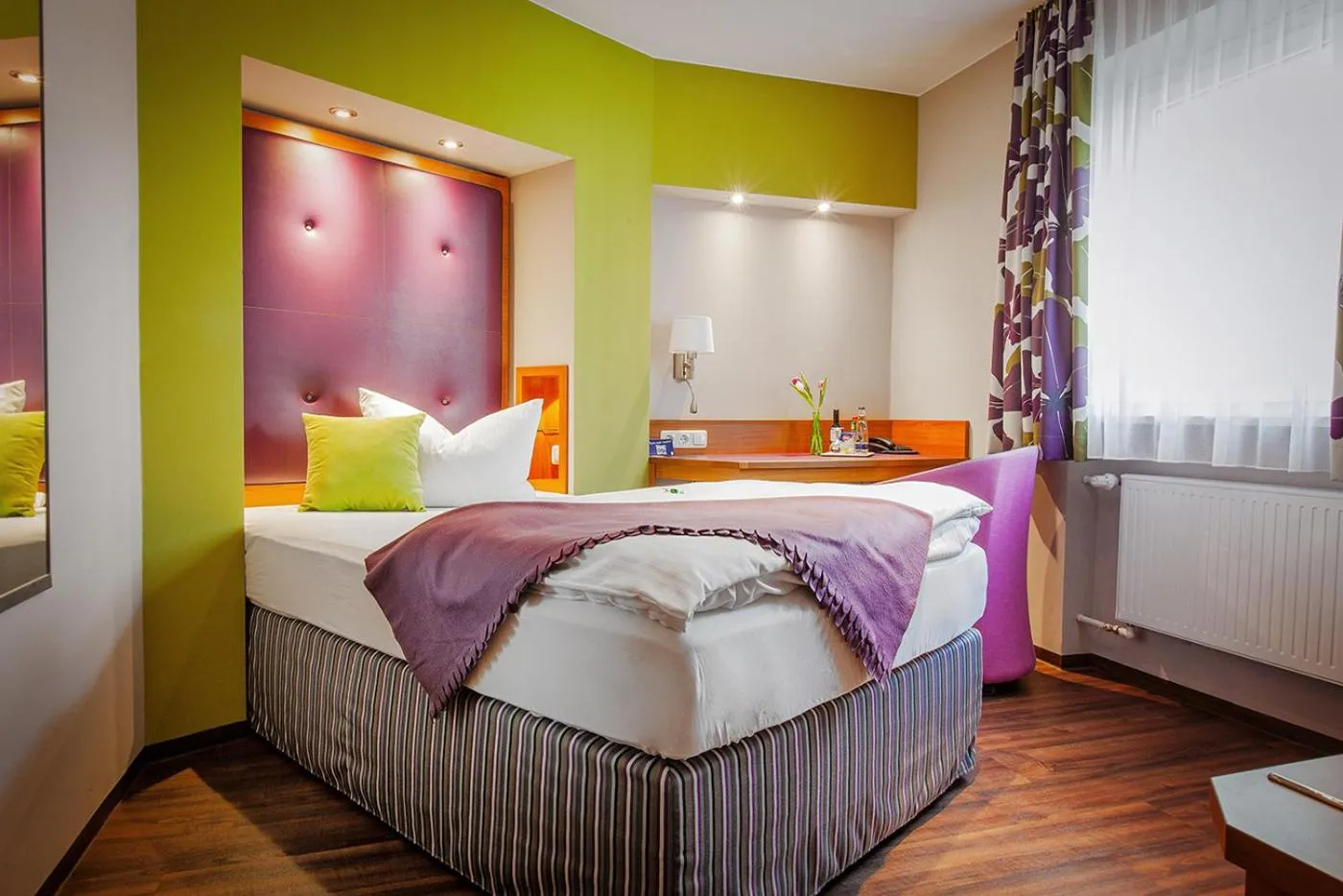 Bedroom, Bed in Hotel Am Turm