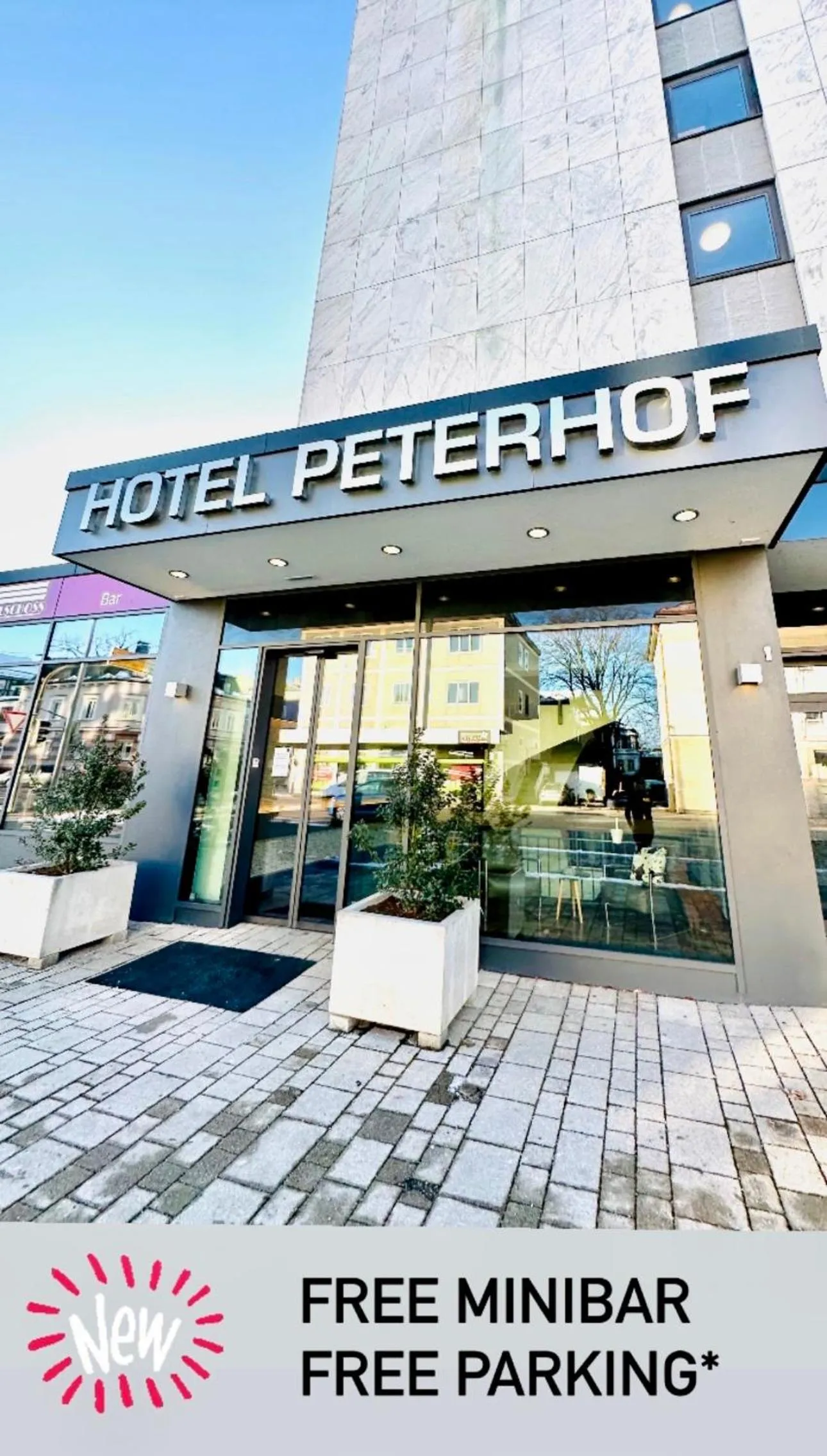 Property building in Hotel Peterhof - urban lifestyle Kempten