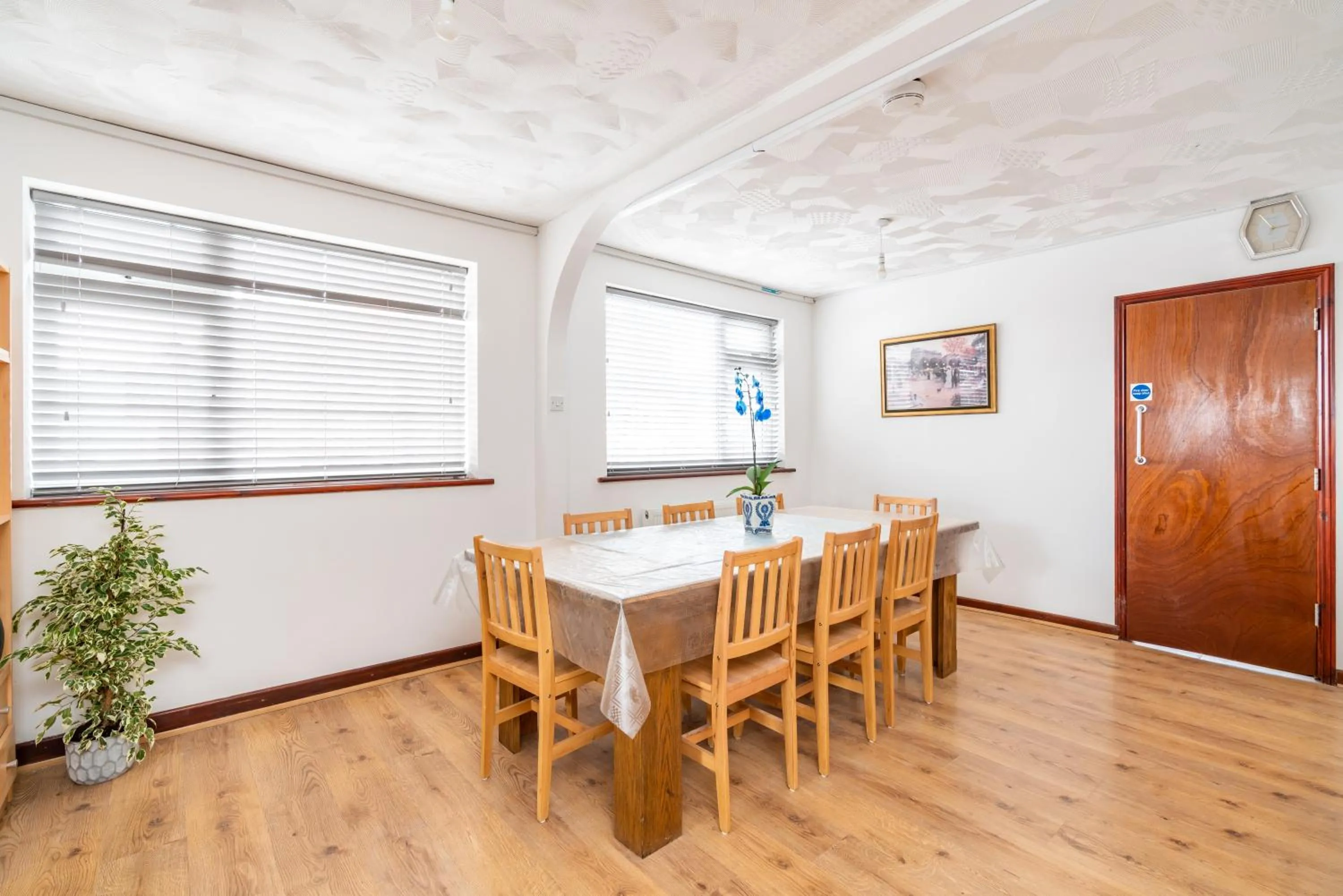 Dining area in College Street Abode