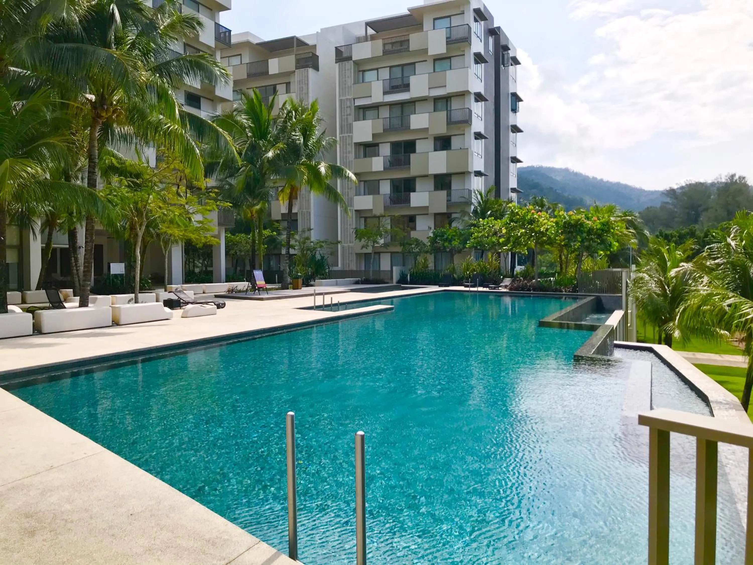 Swimming pool in By The Beach - Luxury 2 Bedrooms Family Suite