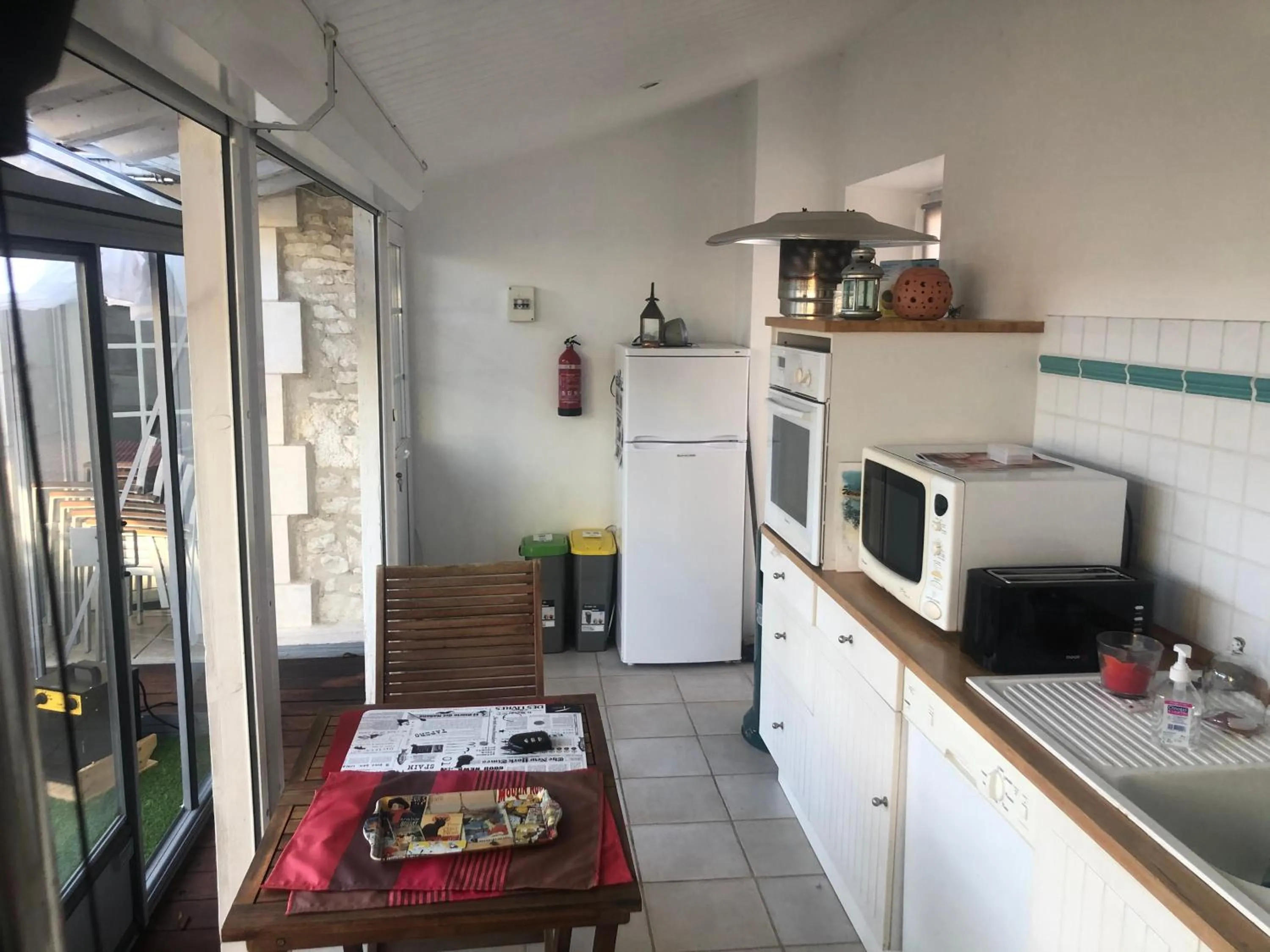 Patio in Suite en Terrasse à Cognac