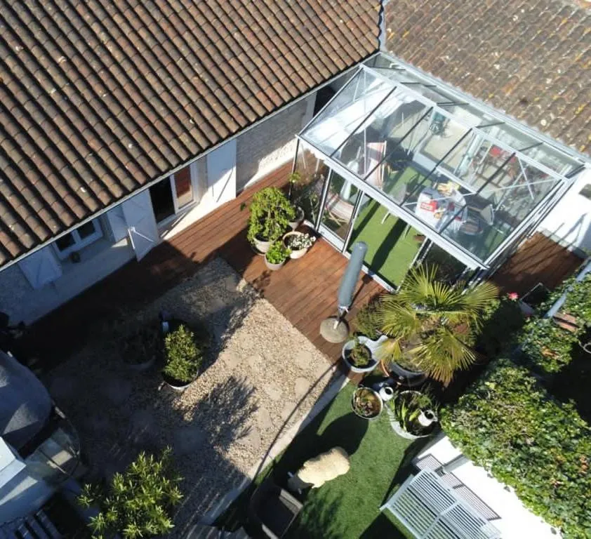 View (from property/room) in Suite en Terrasse à Cognac