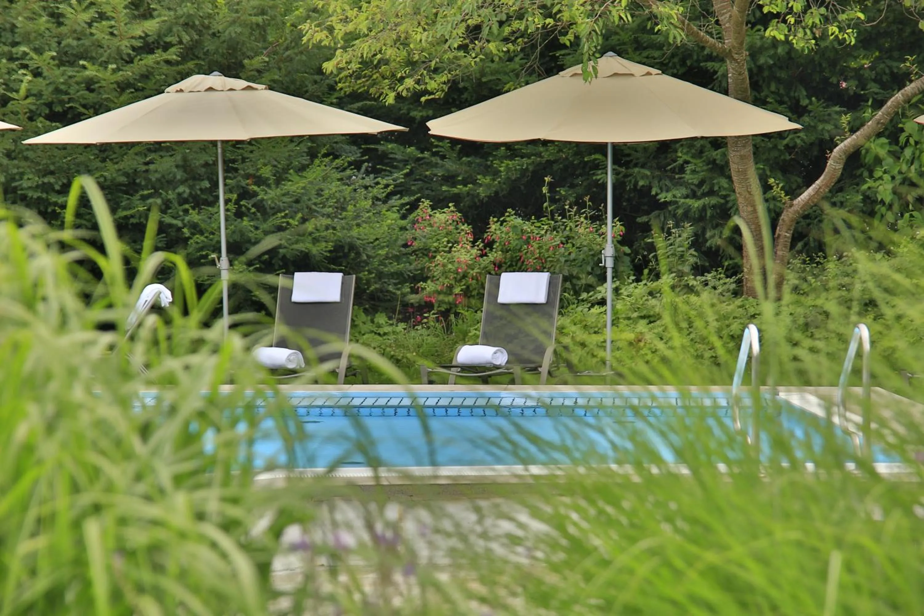 Open Air Bath in Alpenhof Murnau