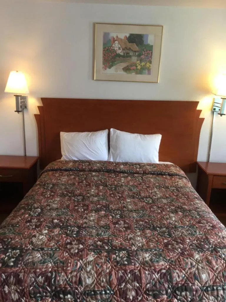 Bedroom in Moon Mist Motel