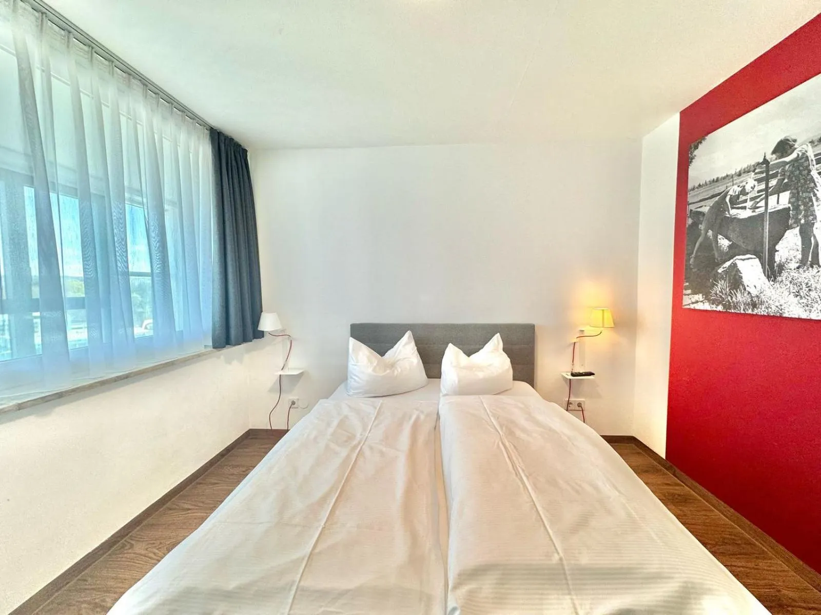 Bed in MY Parkhotel by AR Hotels