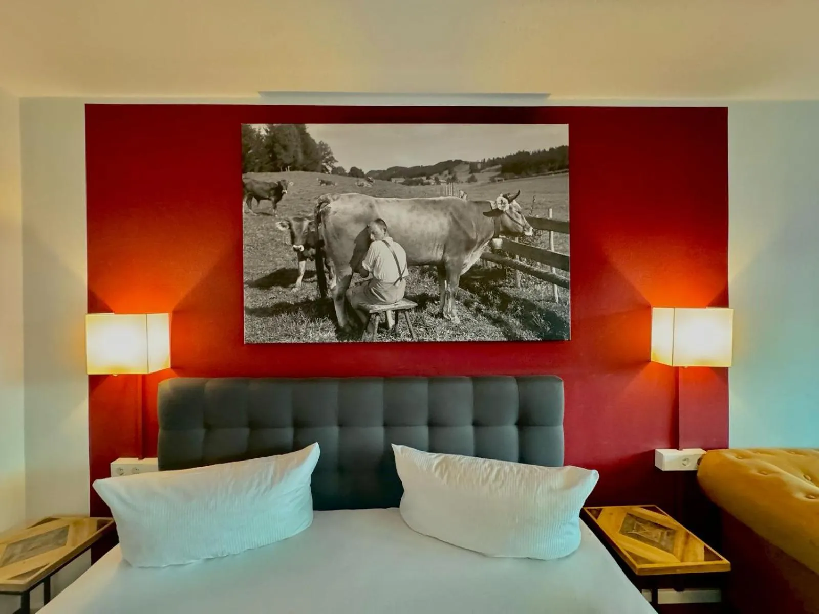 Bed in MY Parkhotel by AR Hotels