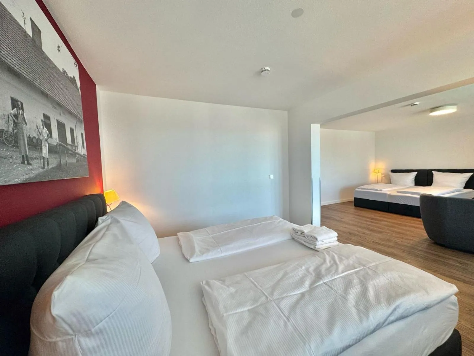 Bed in MY Parkhotel by AR Hotels