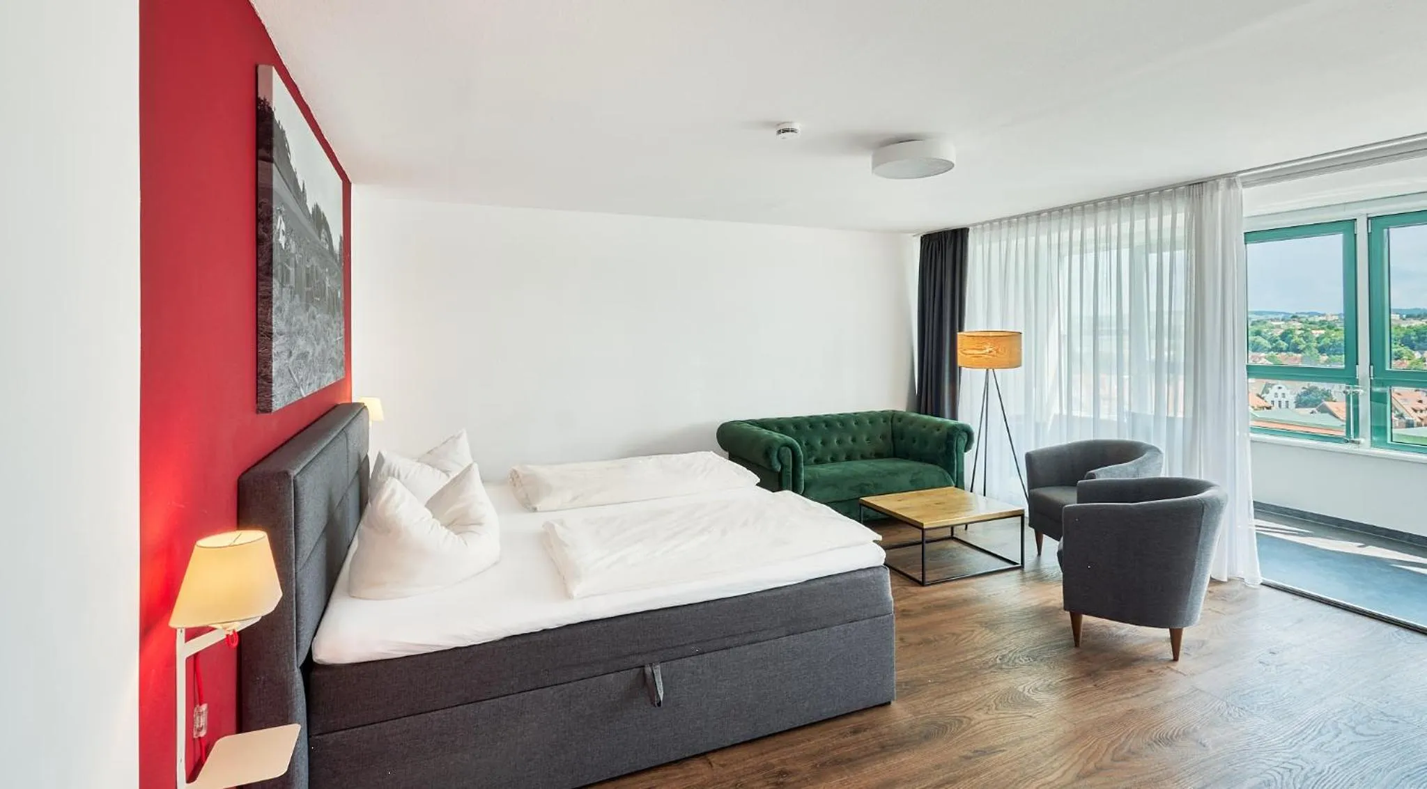 Seating area in MY Parkhotel by AR Hotels