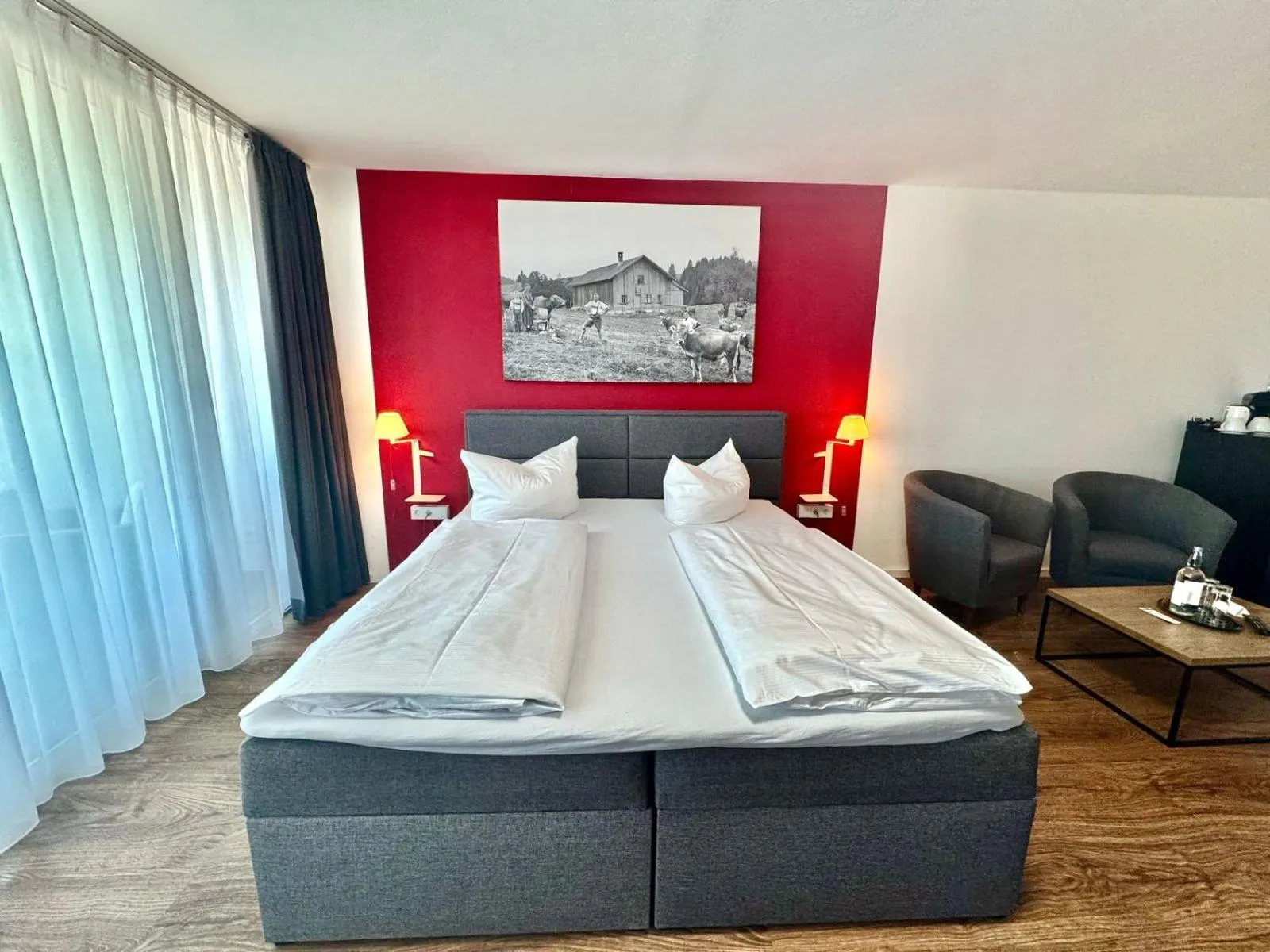 Bed in MY Parkhotel by AR Hotels