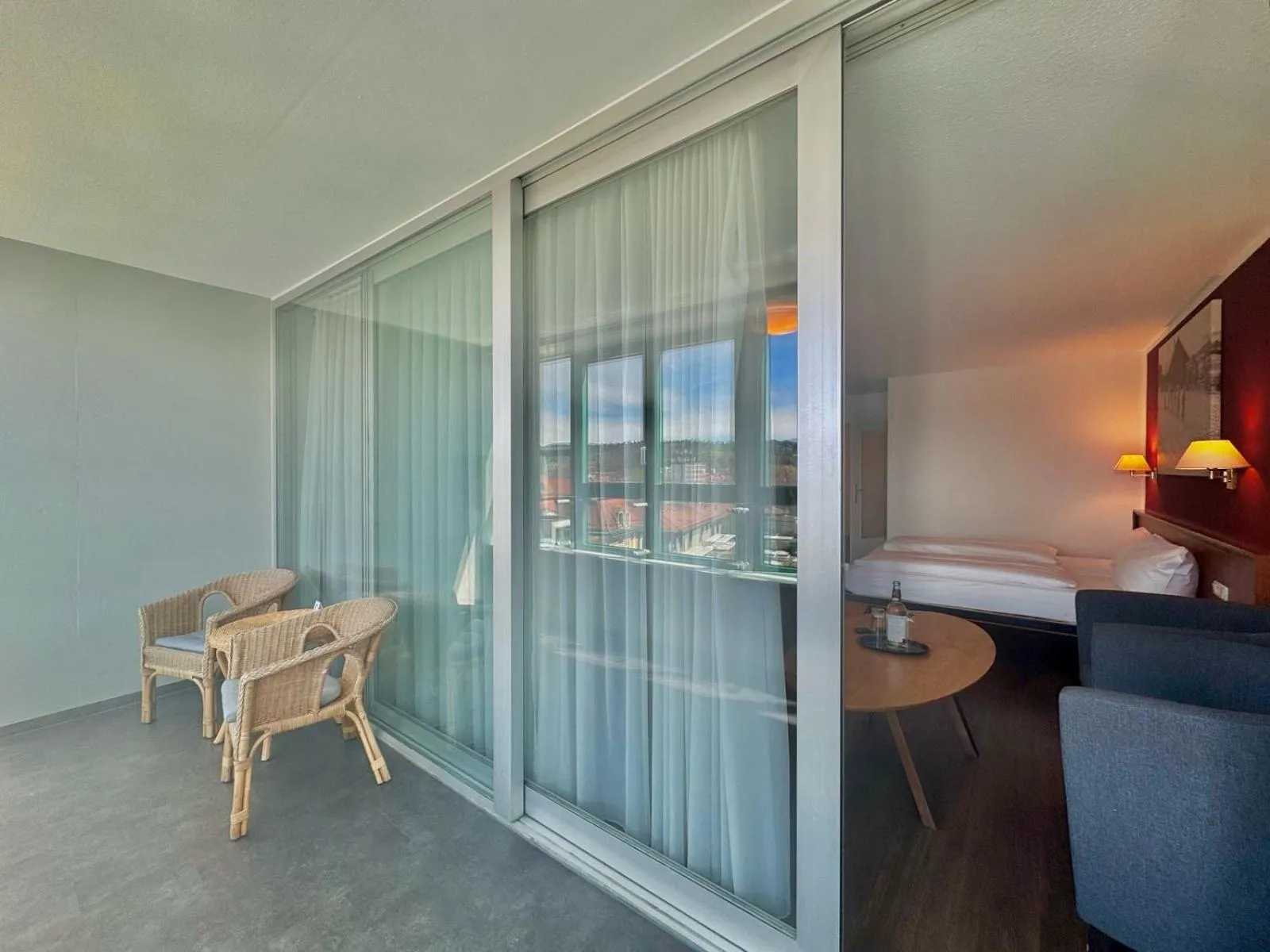 Seating area in MY Parkhotel by AR Hotels