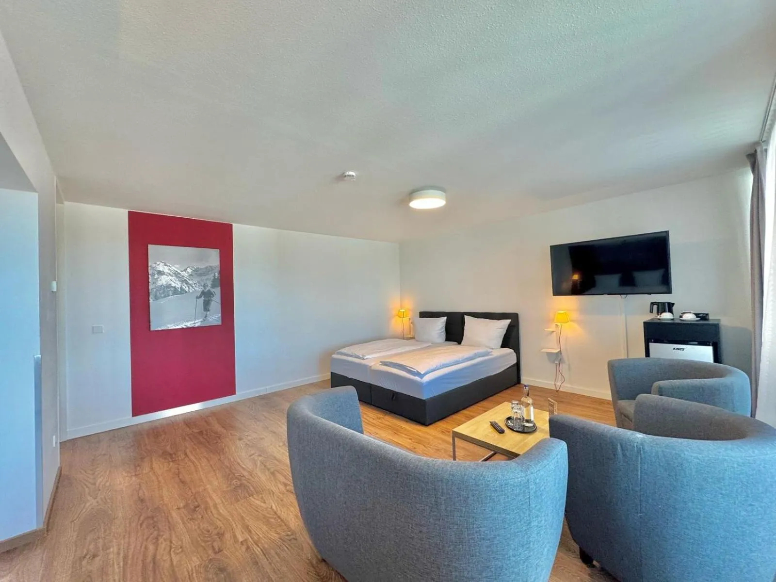 Bed in MY Parkhotel by AR Hotels