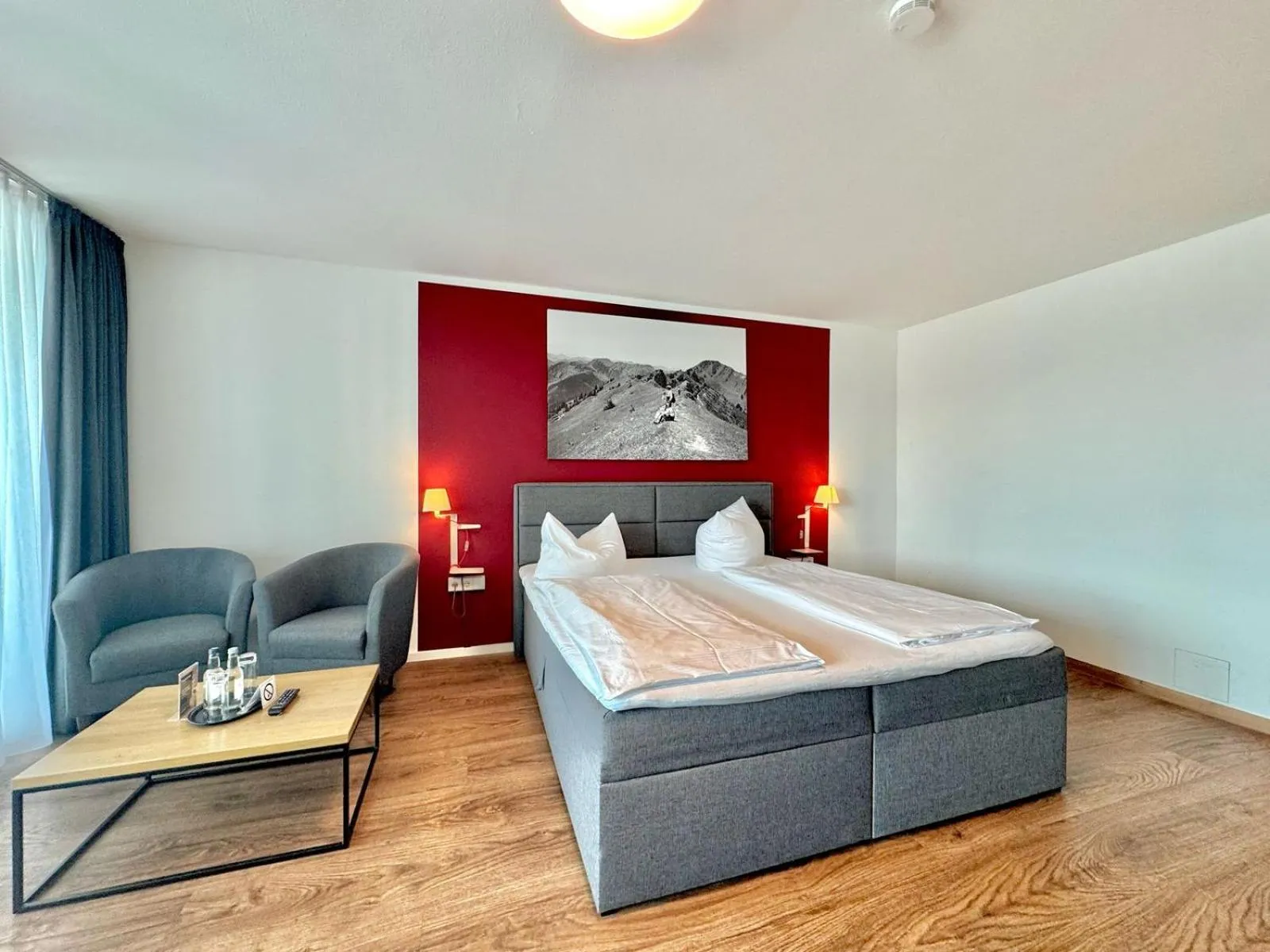 Bed in MY Parkhotel by AR Hotels