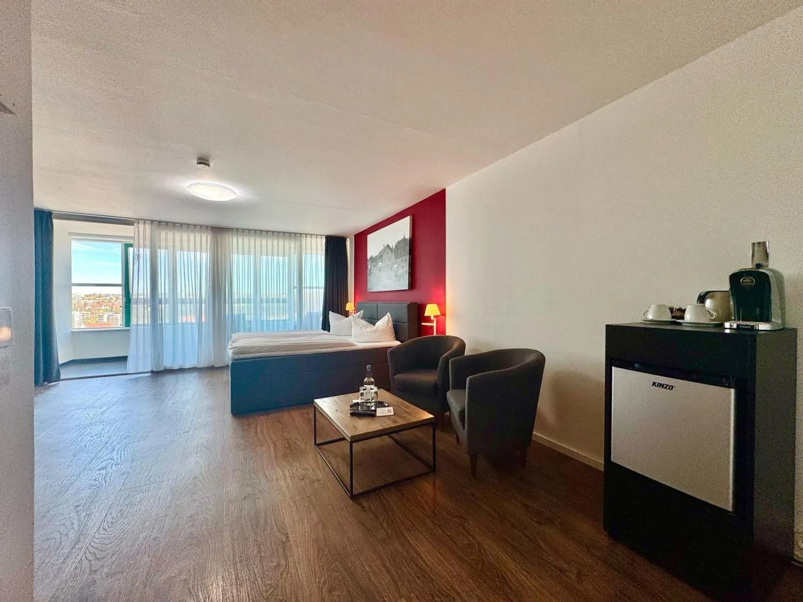 Kitchen or kitchenette in MY Parkhotel by AR Hotels