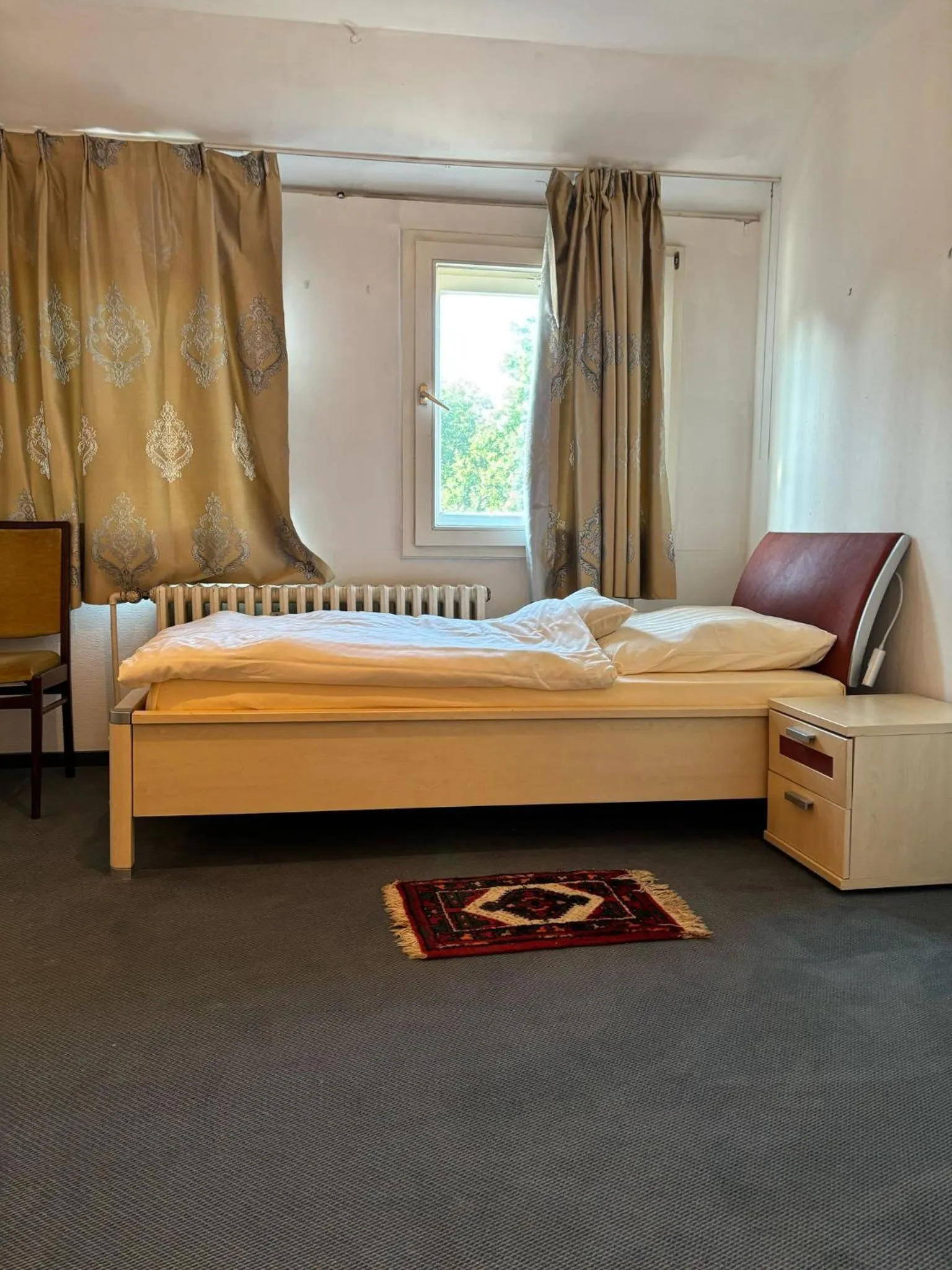 Bed in Parkhotel Goldlinde