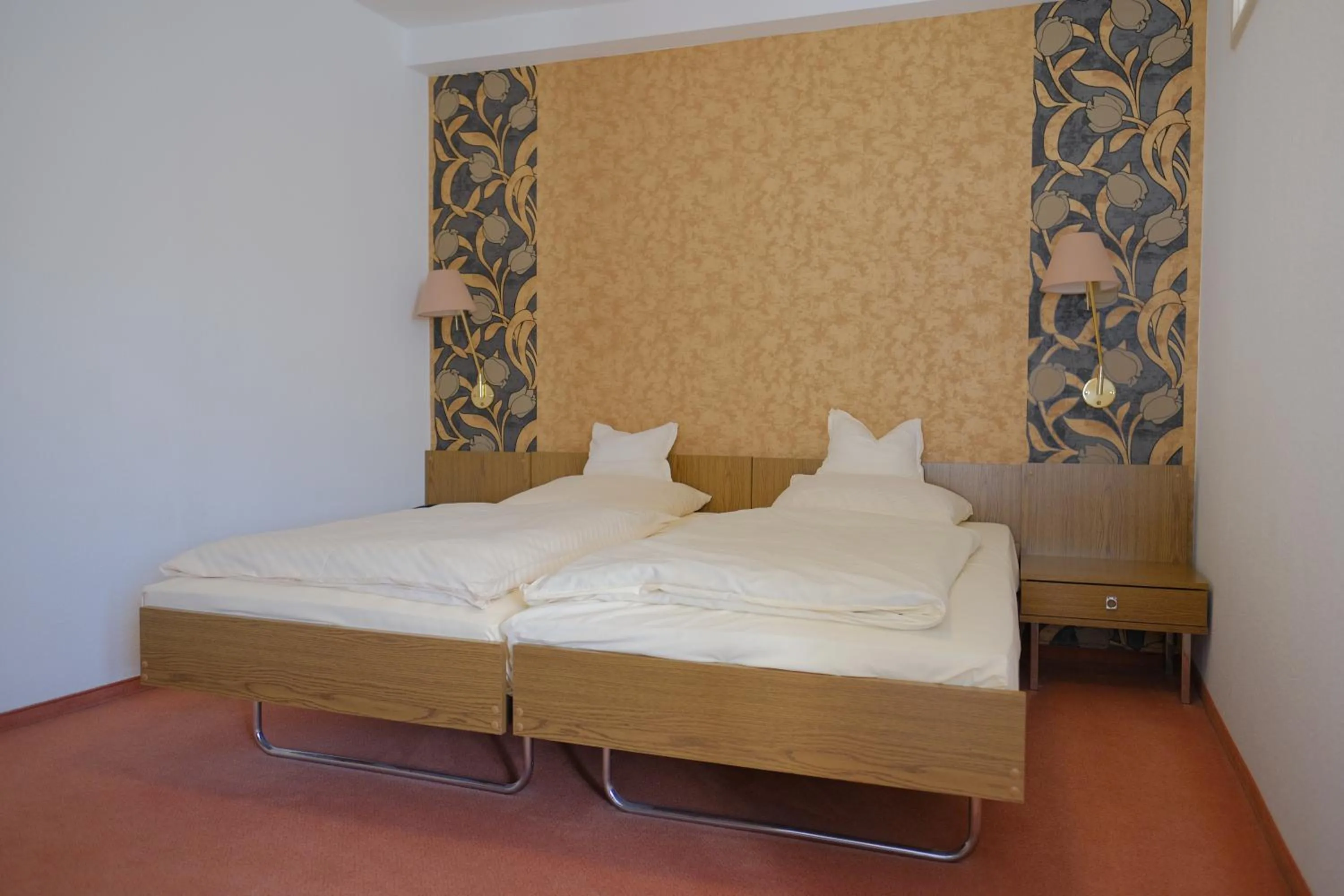 Bed in Parkhotel Goldlinde