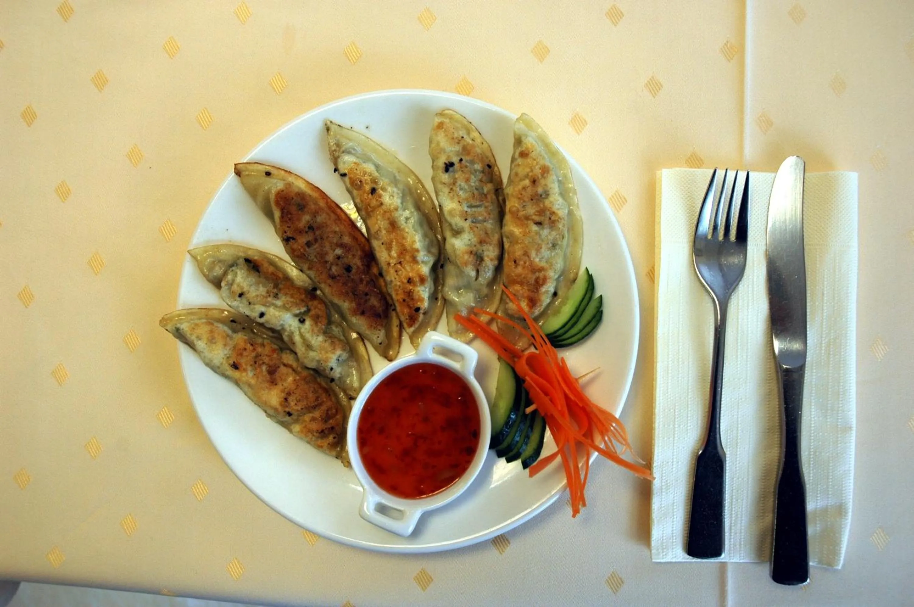 Restaurant/places to eat in Parkhotel Goldlinde