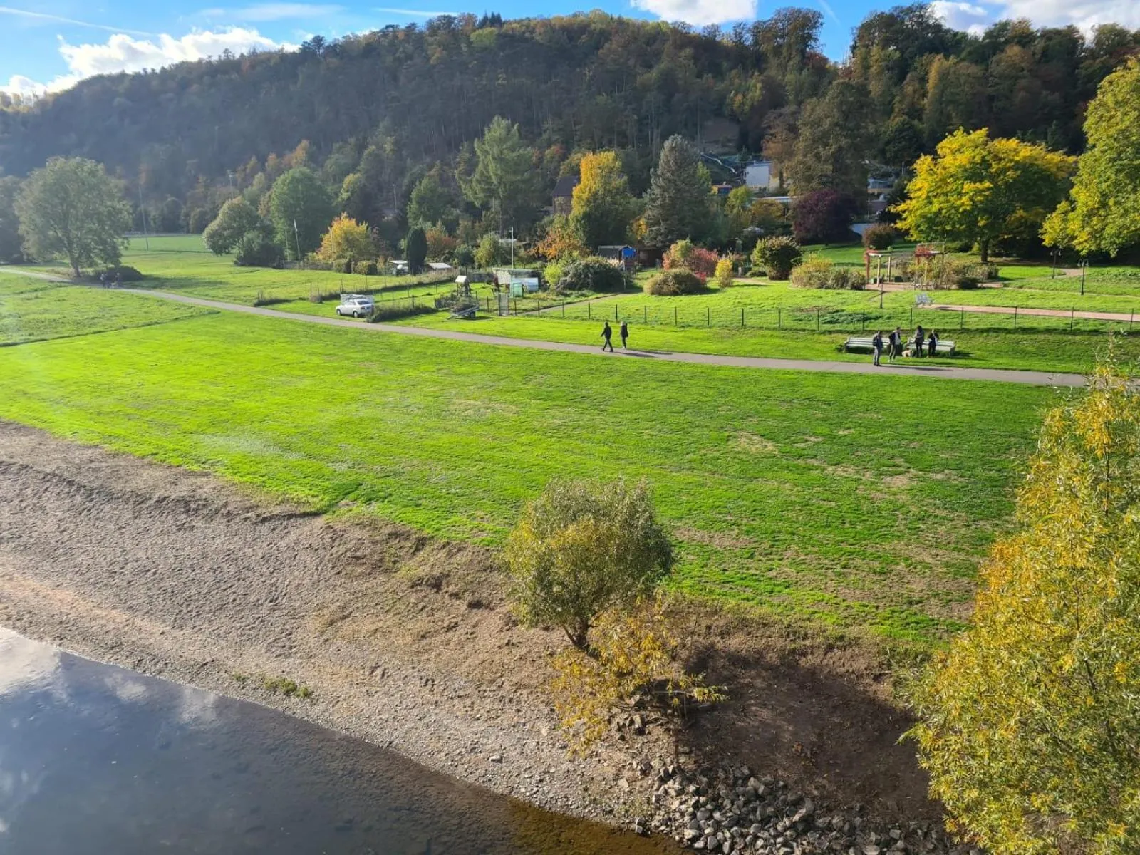 Natural landscape in Parkhotel Goldlinde