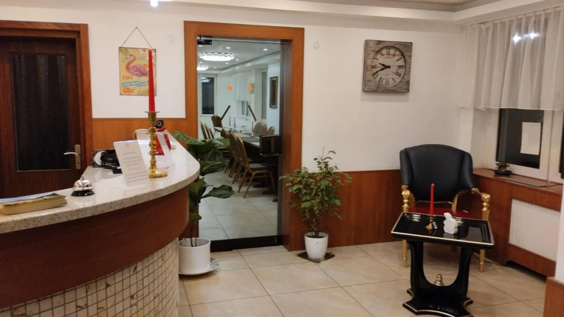 Lobby or reception in Parkhotel Goldlinde