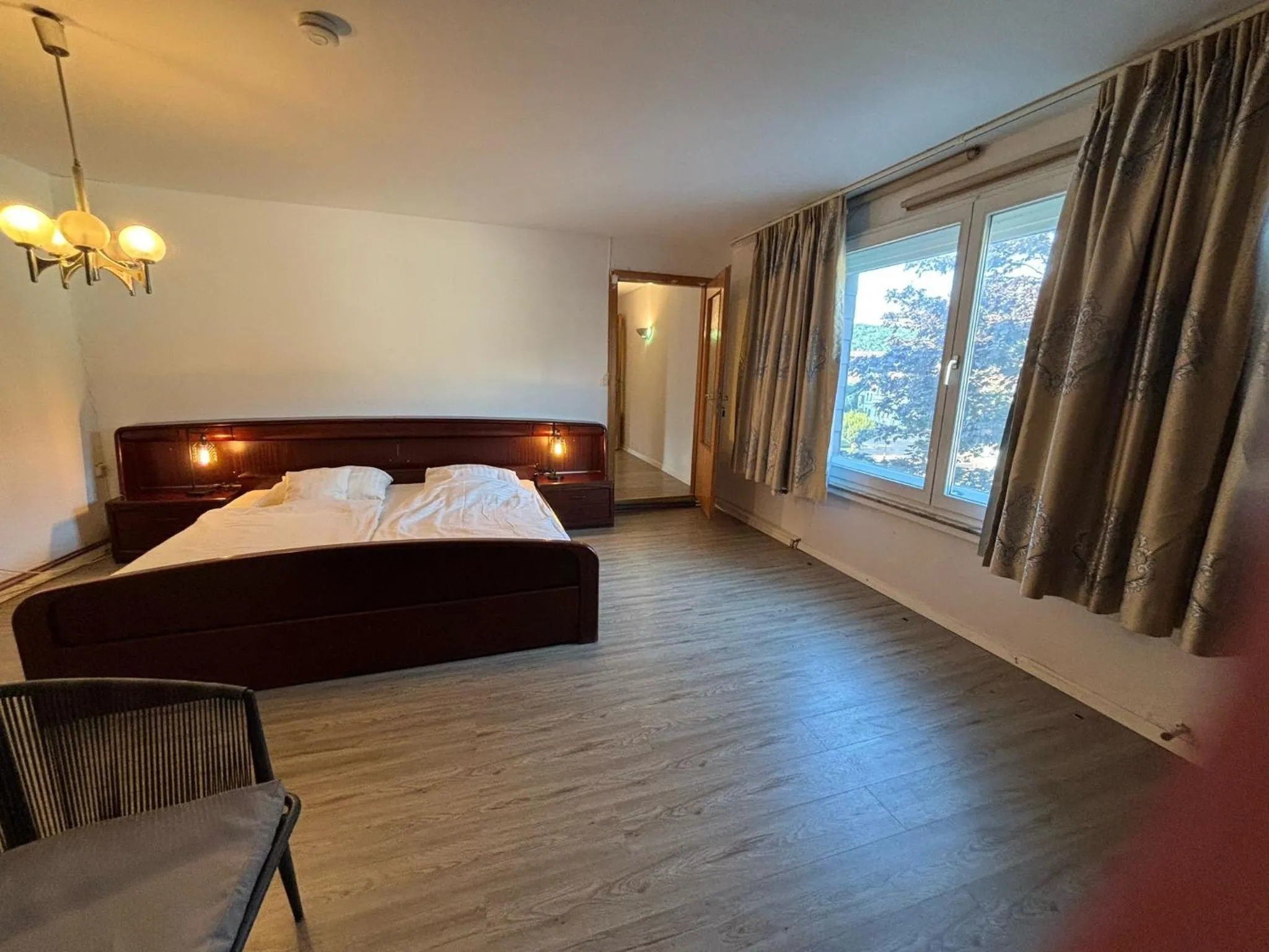 Bed in Parkhotel Goldlinde