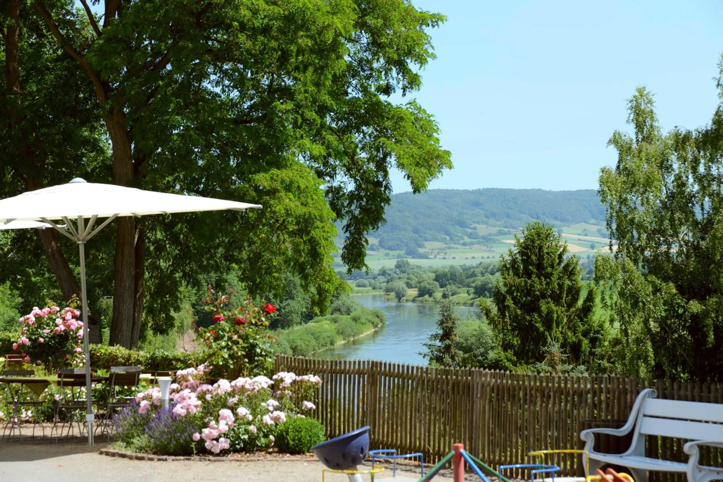 River view in Hotel Kiekenstein