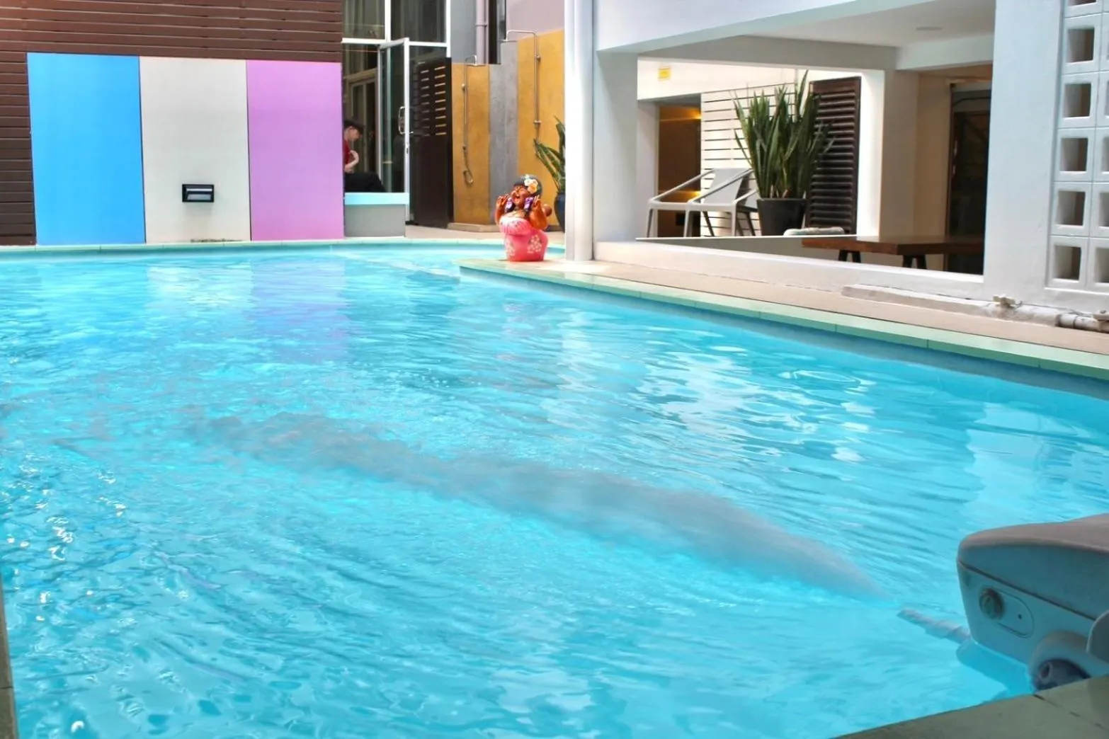 Swimming pool in S2 Hotel - SHA Plus Certified