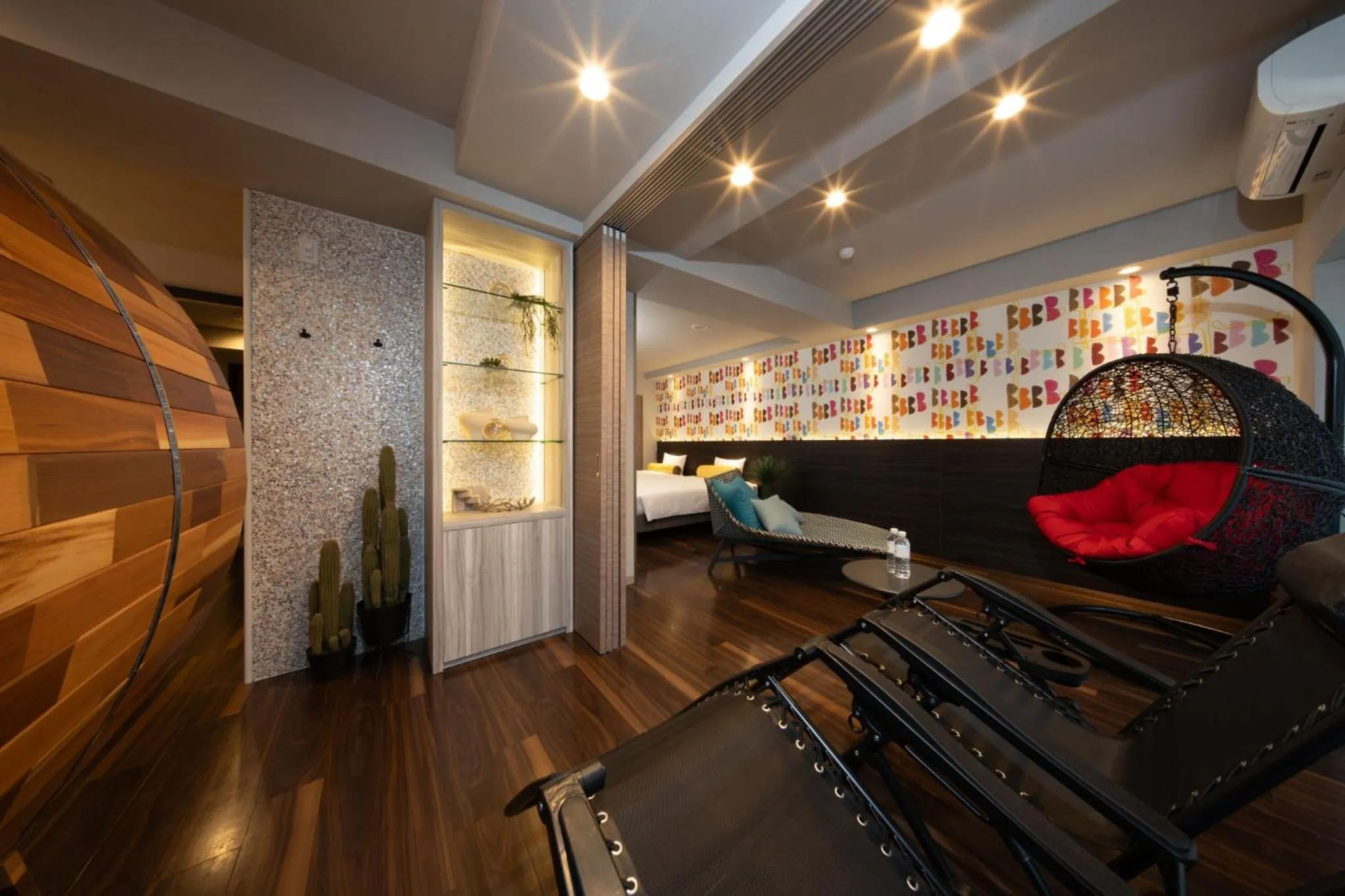 Living room in Doutonbori Crystal Exe