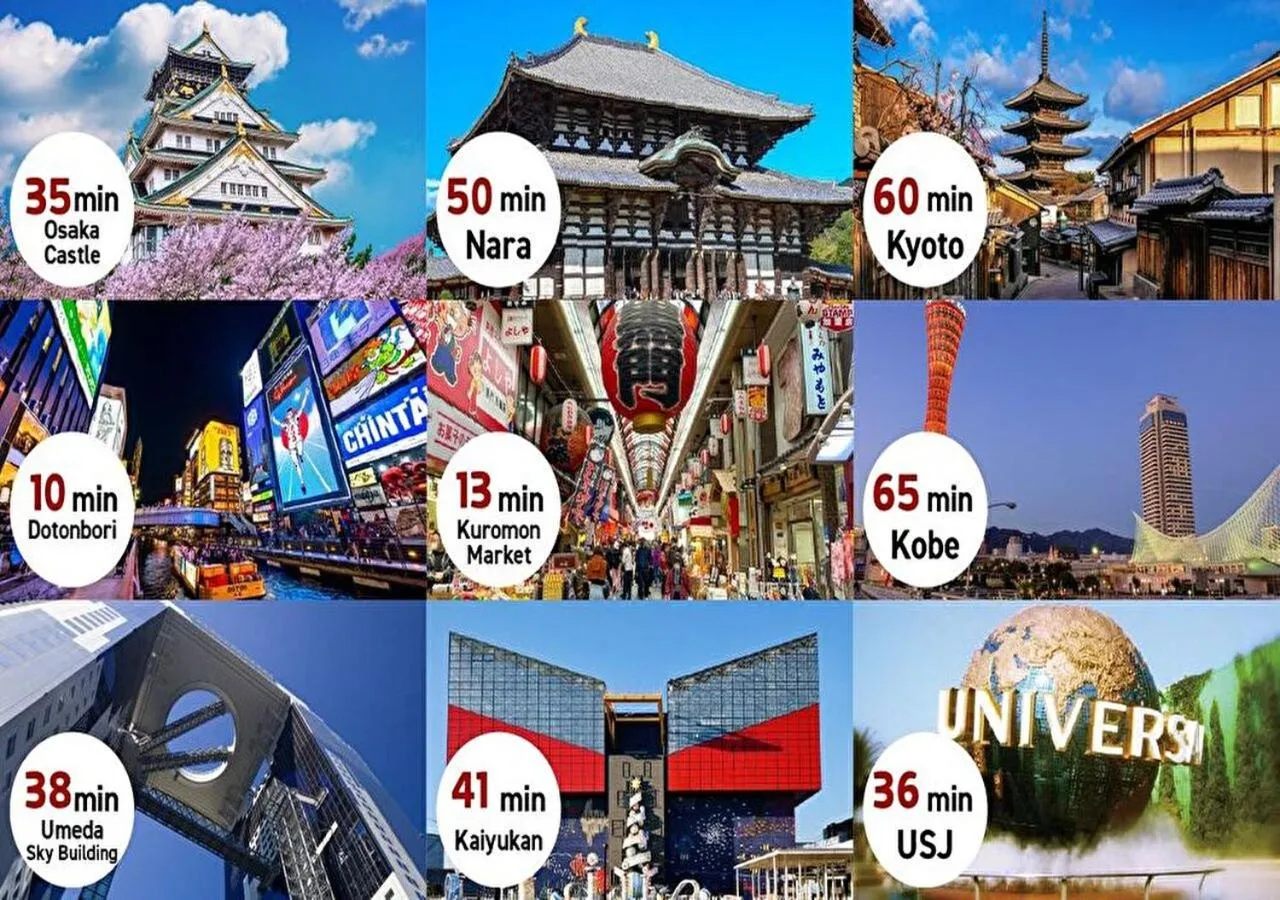 Nearby landmark in Doutonbori Crystal Exe