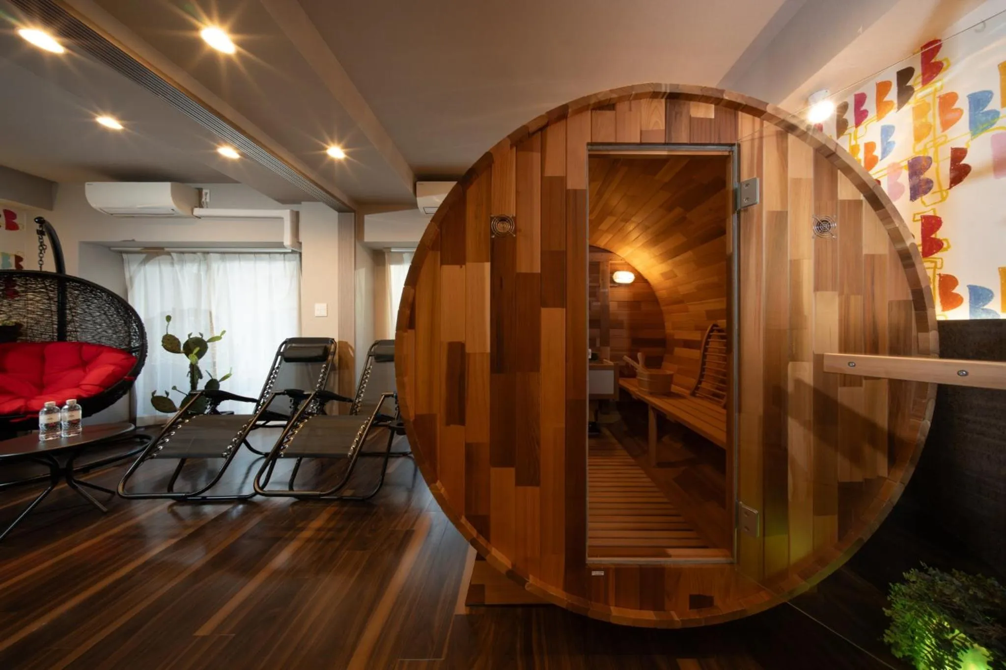 Sauna in Doutonbori Crystal Exe