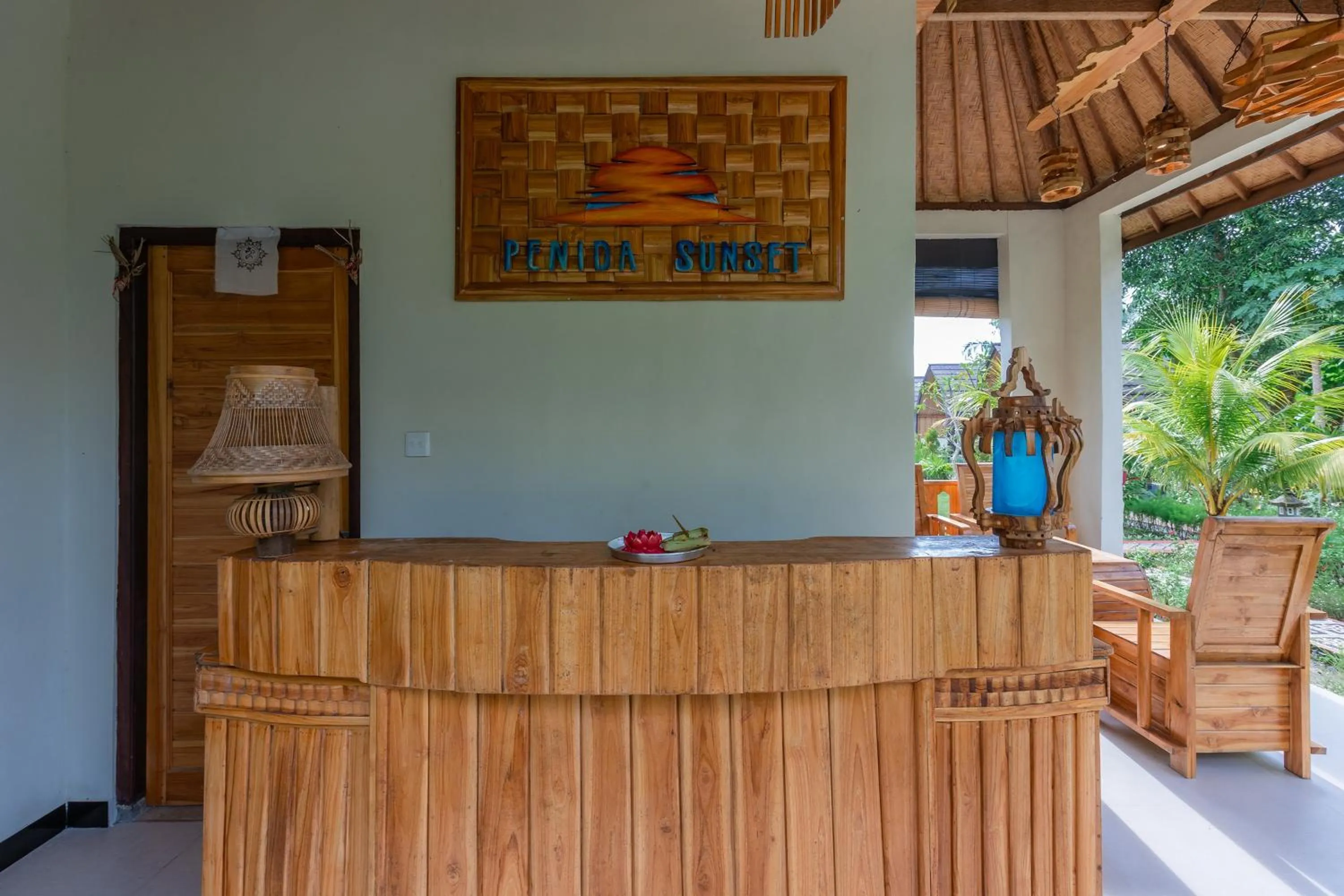 Lobby or reception in Penida Sunset Ocean View Bungalows