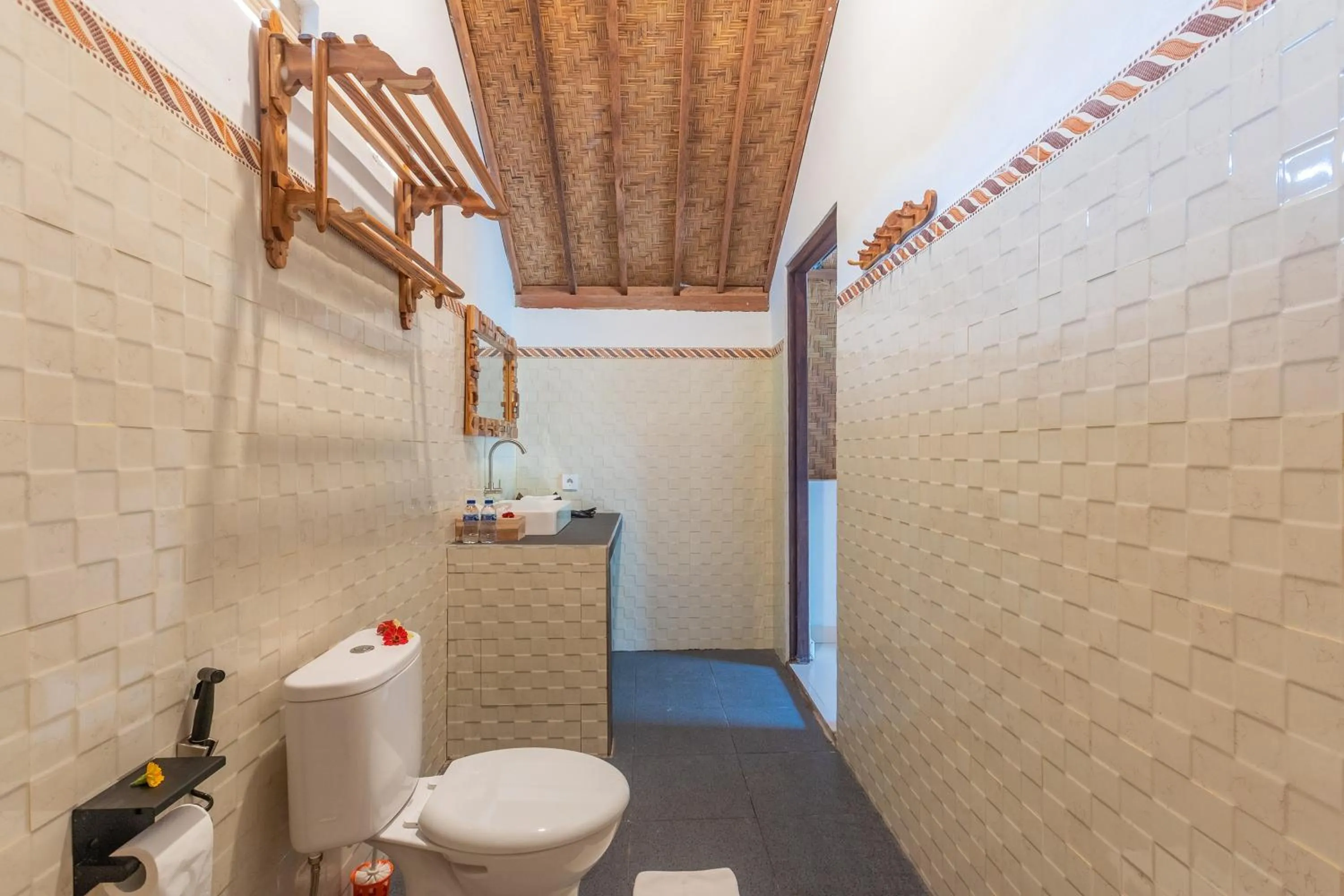 Shower in Penida Sunset Ocean View Bungalows