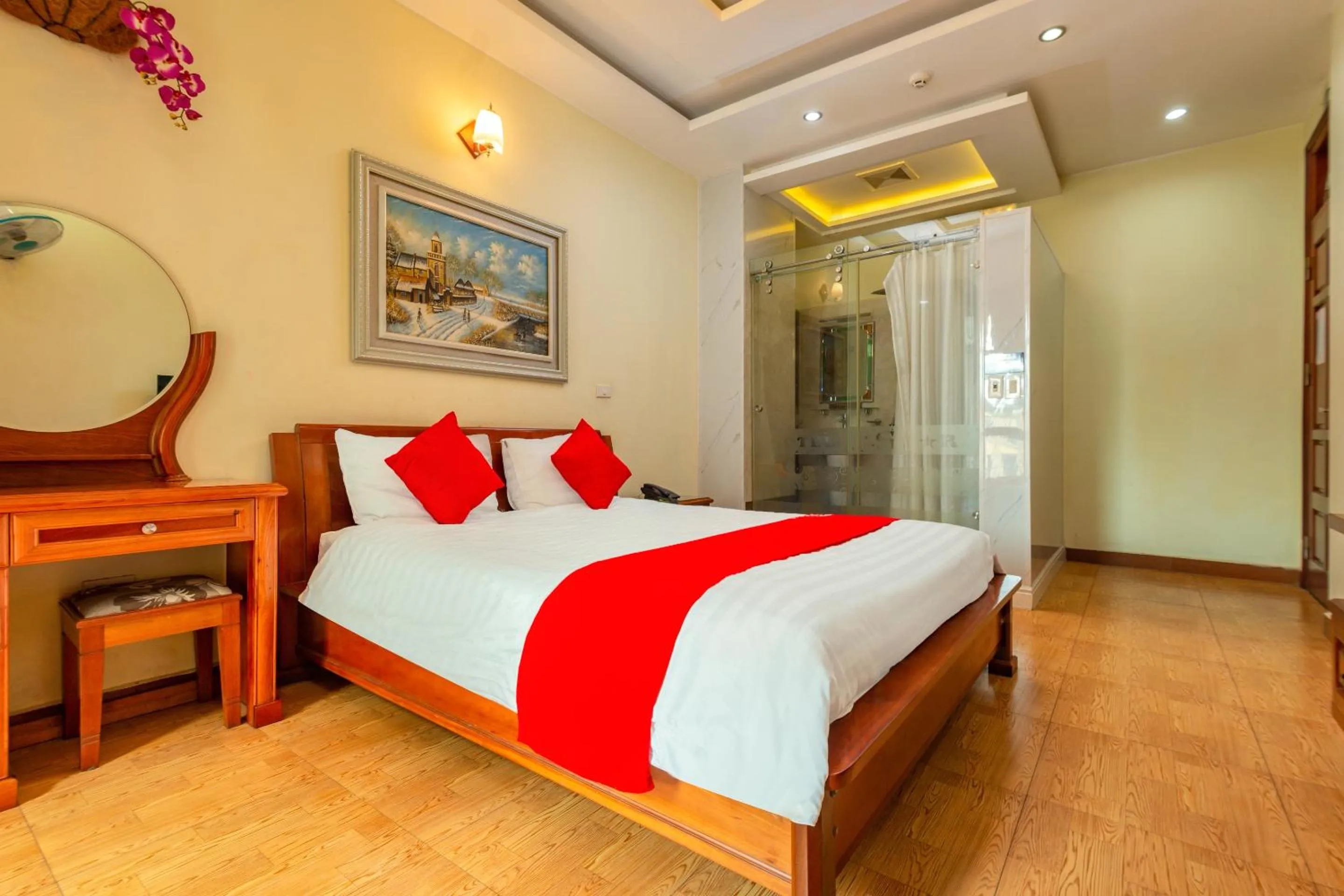 Bedroom in OYO 887 Star Hotel