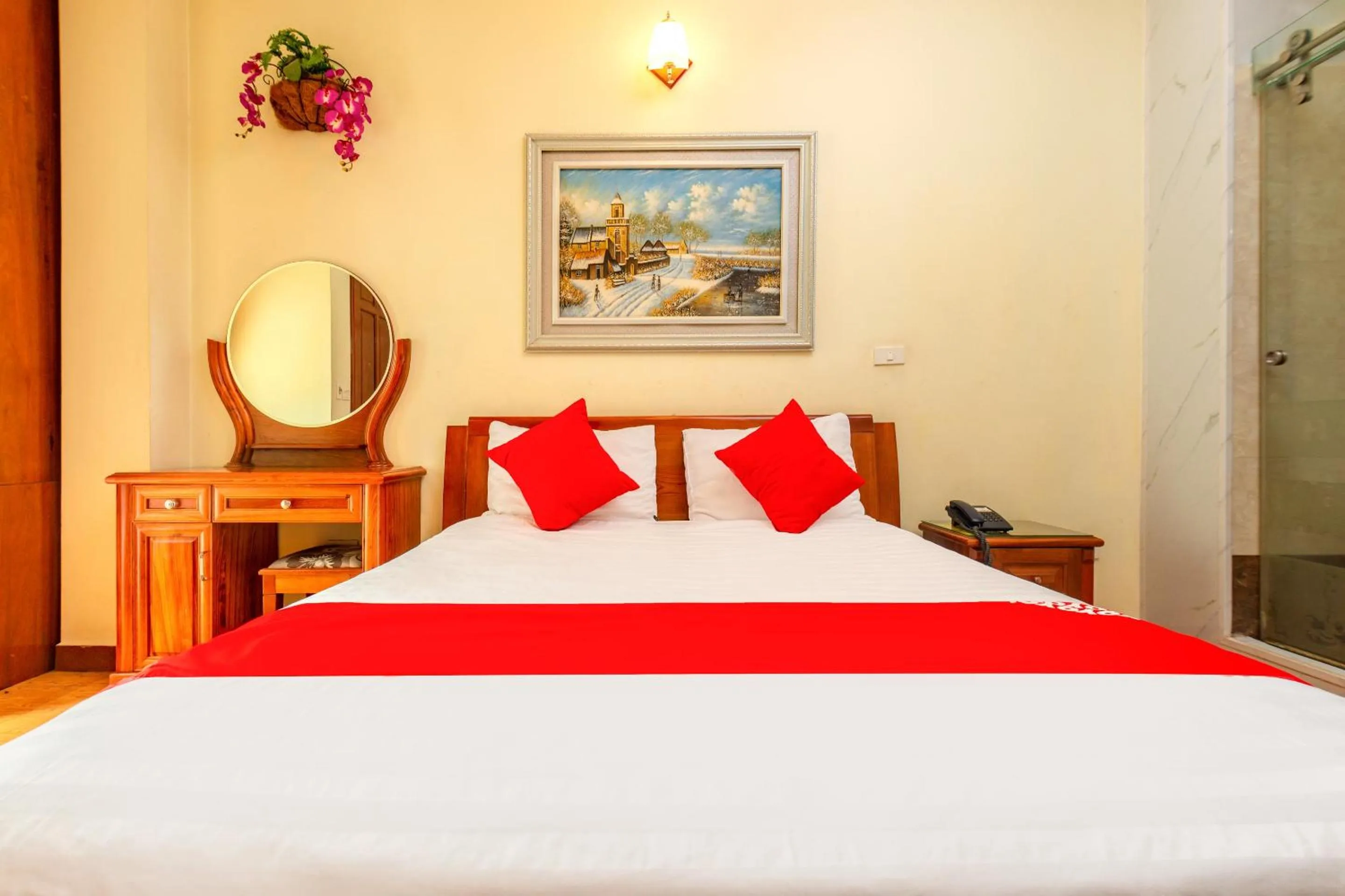 Bedroom in OYO 887 Star Hotel