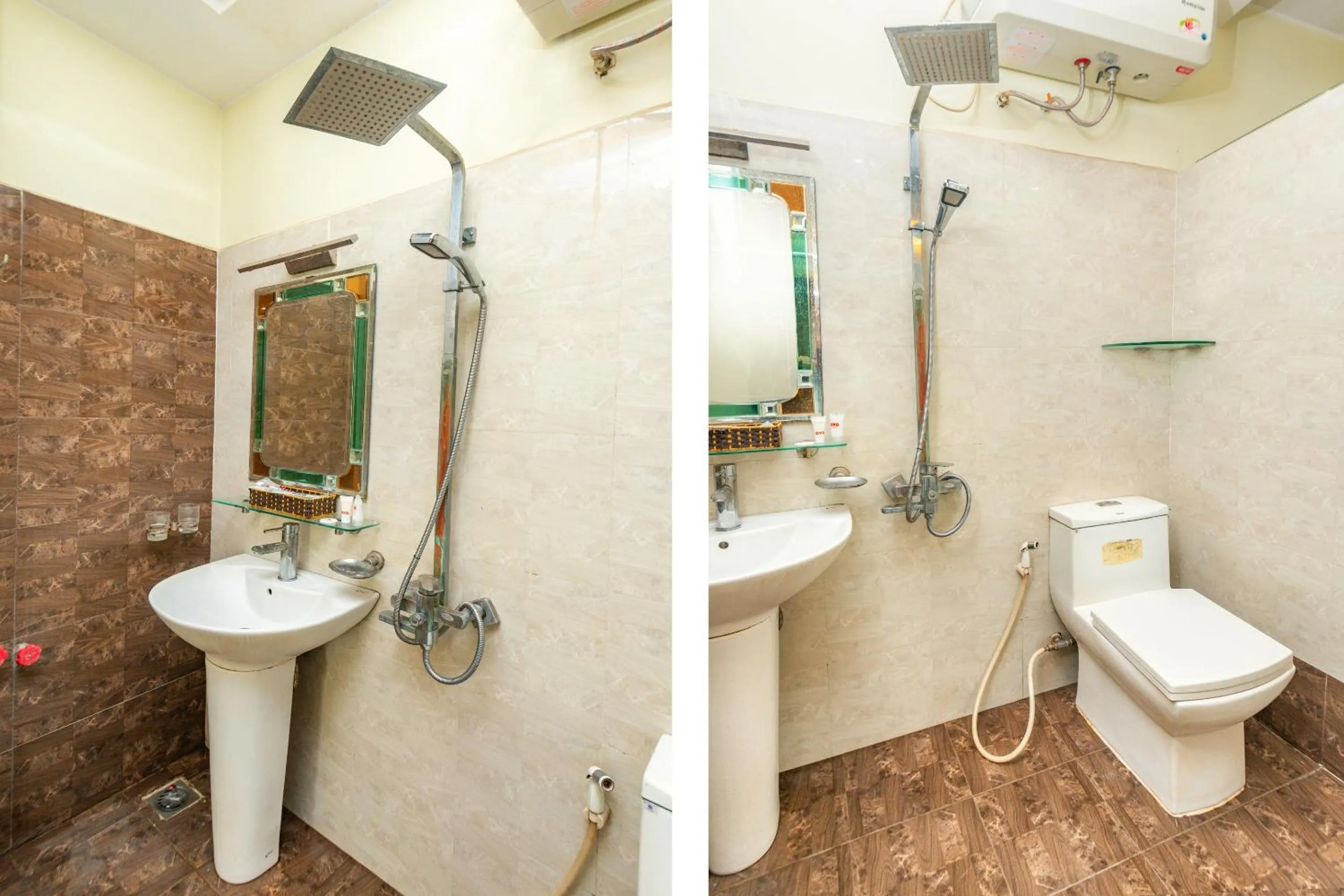 Bathroom in OYO 887 Star Hotel