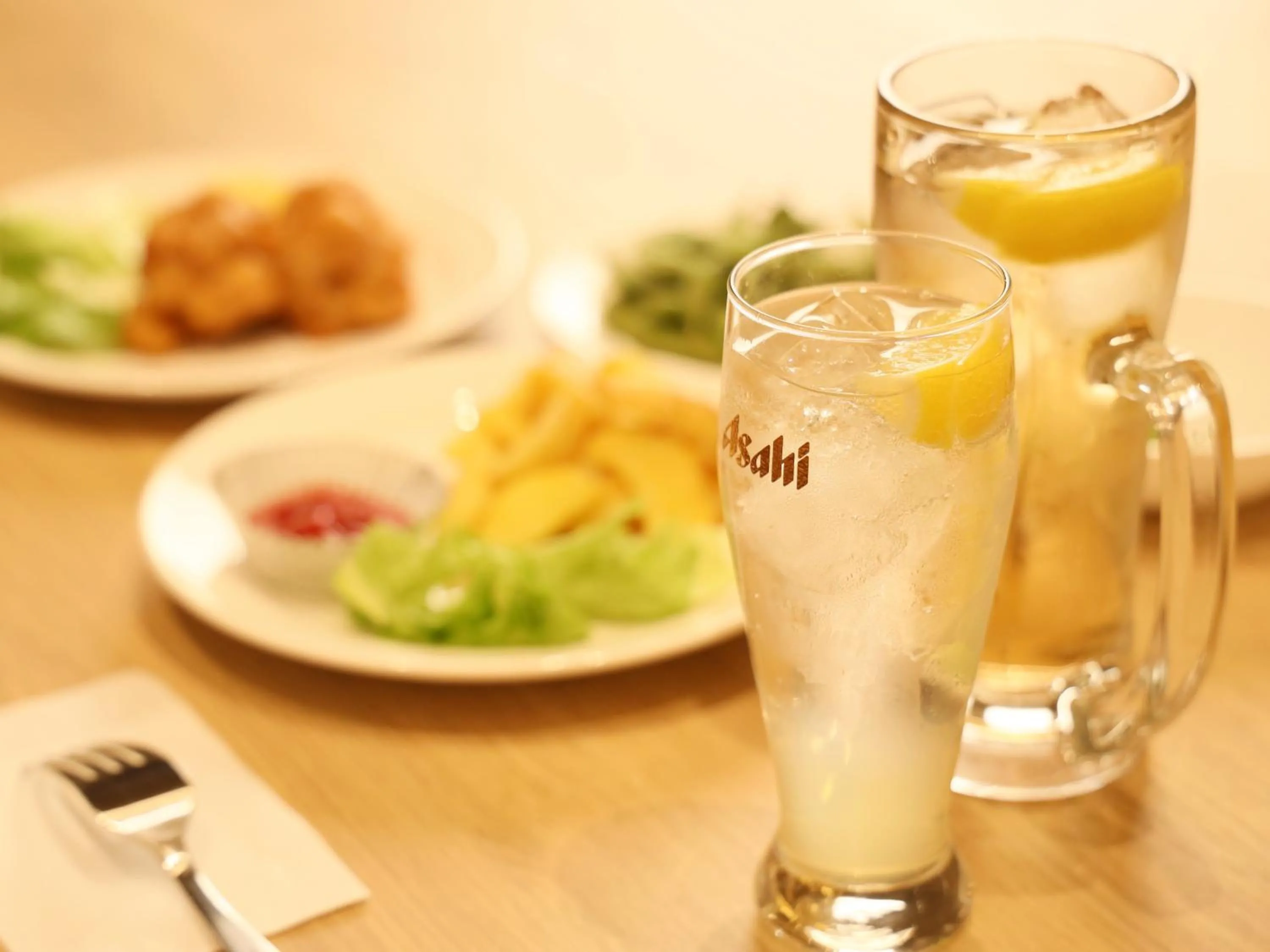 Food and drinks in Smart Stay SHIZUKU Ueno Ekimae