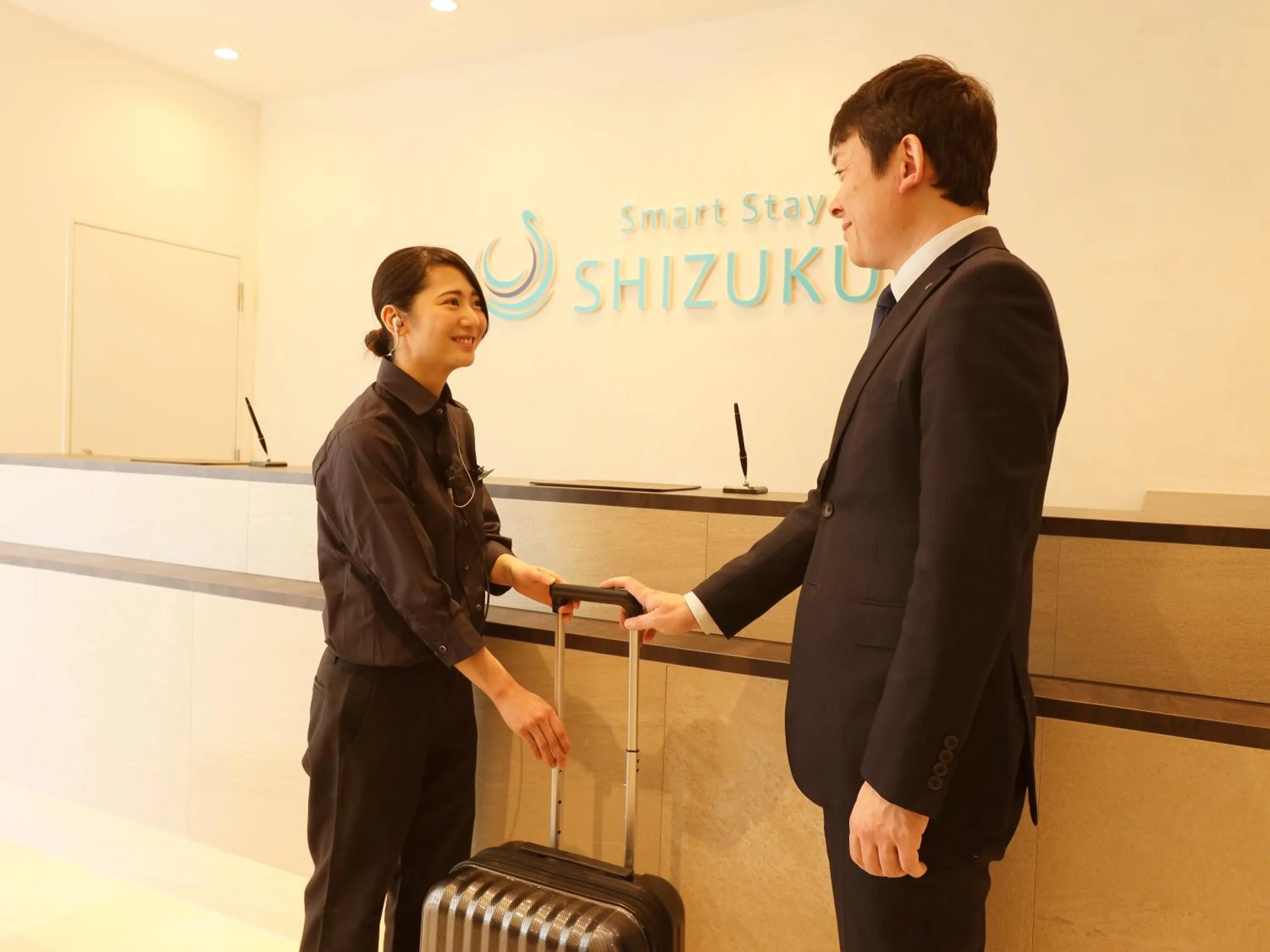 Lobby or reception in Smart Stay SHIZUKU Ueno Ekimae