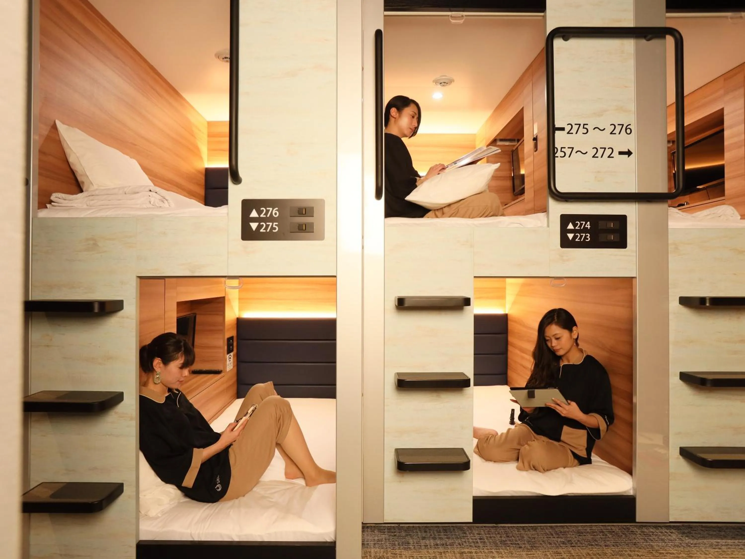 Photo of the whole room, Bed in Smart Stay SHIZUKU Ueno Ekimae