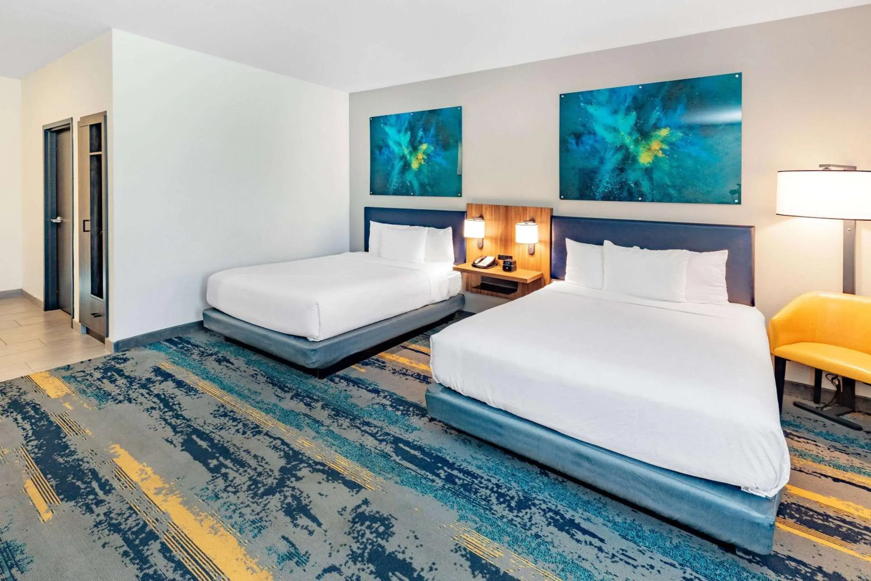 Queen Room with Two Queen Beds and Roll-In Shower - Mobility/Hearing Accessible - Non-Smoking in La Quinta Inn & Suites by Wyndham Texas City I 45 Queen Room with Two Queen Beds and Roll-In Shower - Mobility/Hearing Accessible - Non-Smoking in La Quinta Inn & Suites by Wyndham Texas City I 45