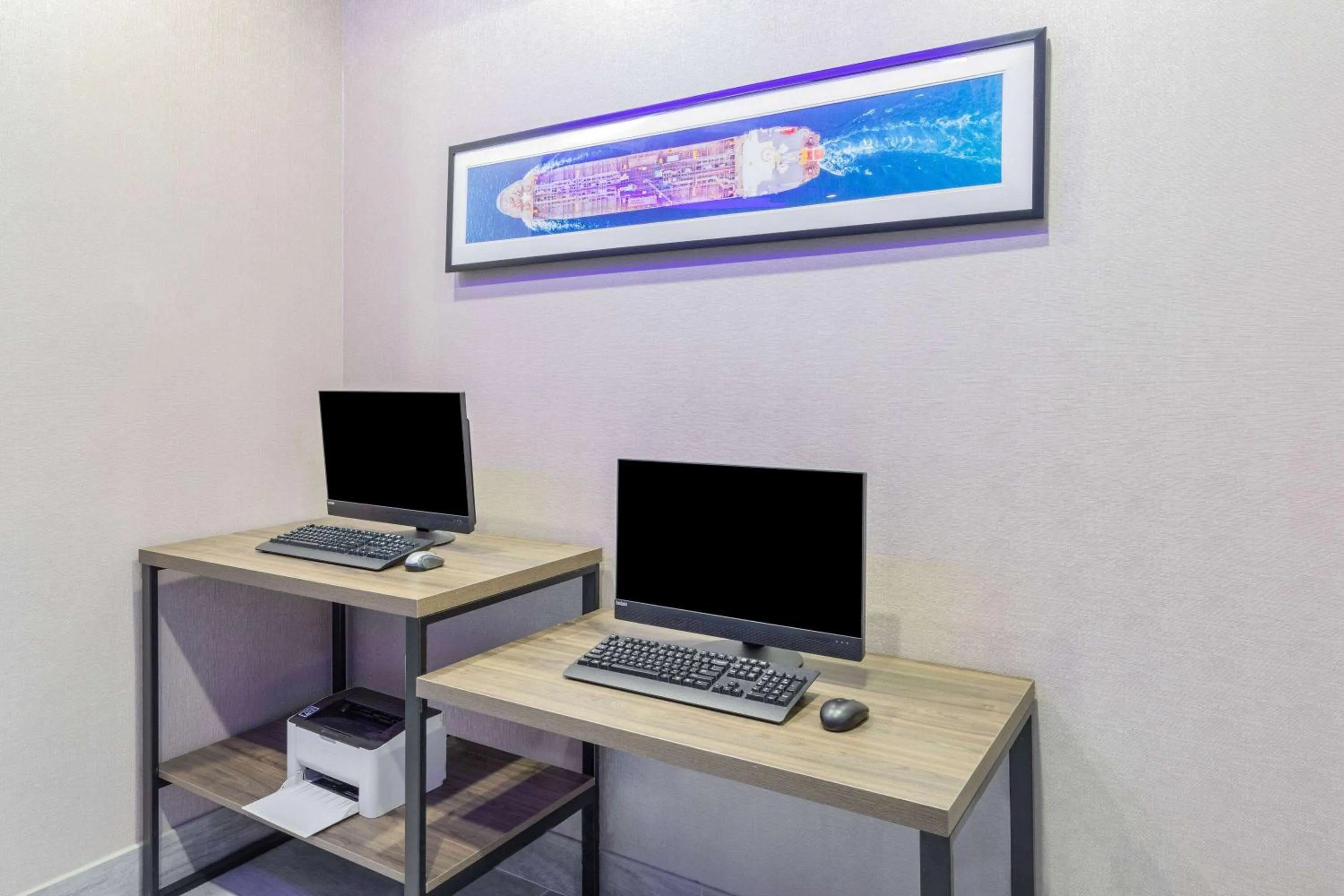 TV and multimedia in La Quinta Inn & Suites by Wyndham Texas City I 45