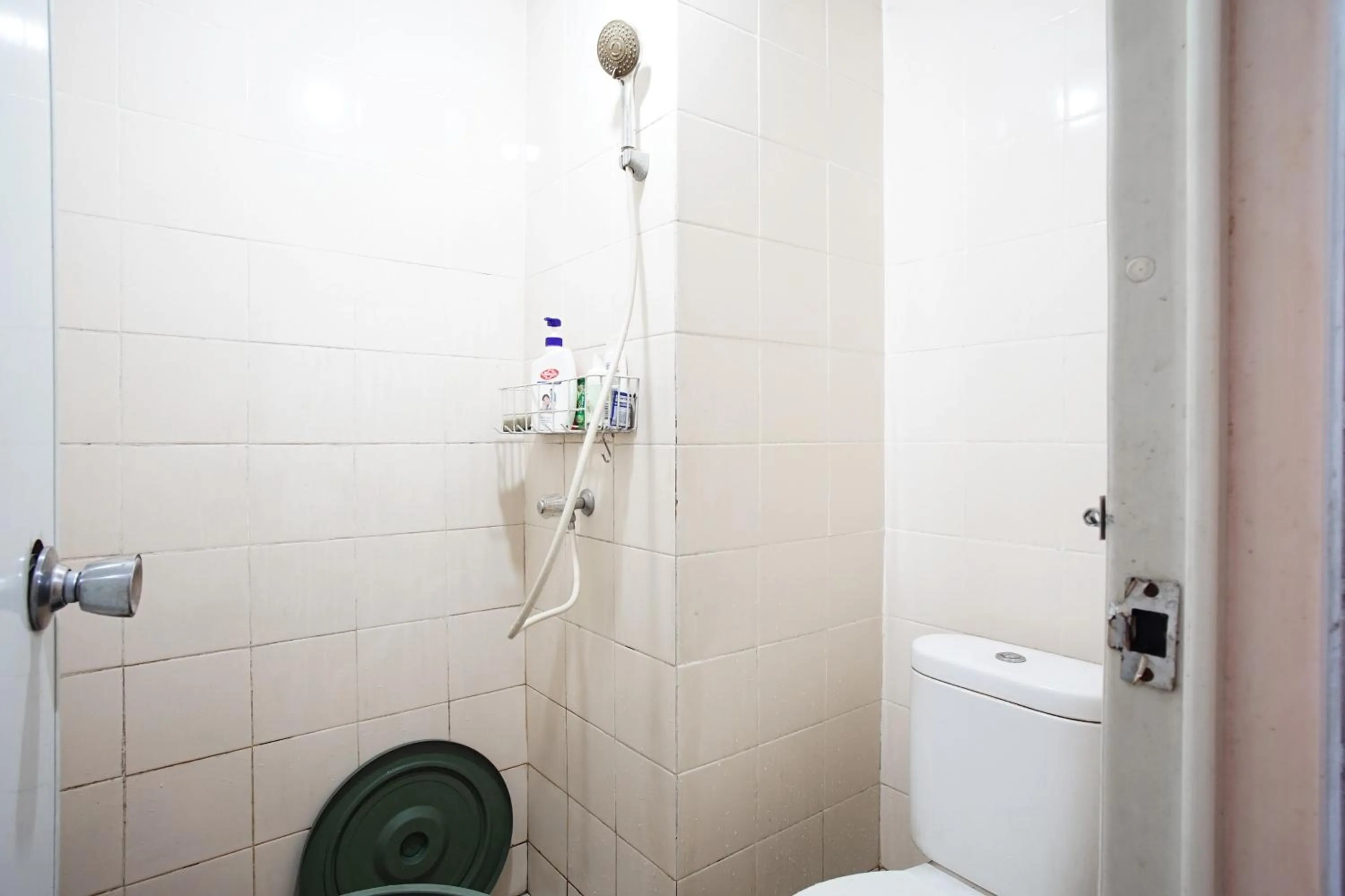 Bathroom in City Park Apartment by Anita