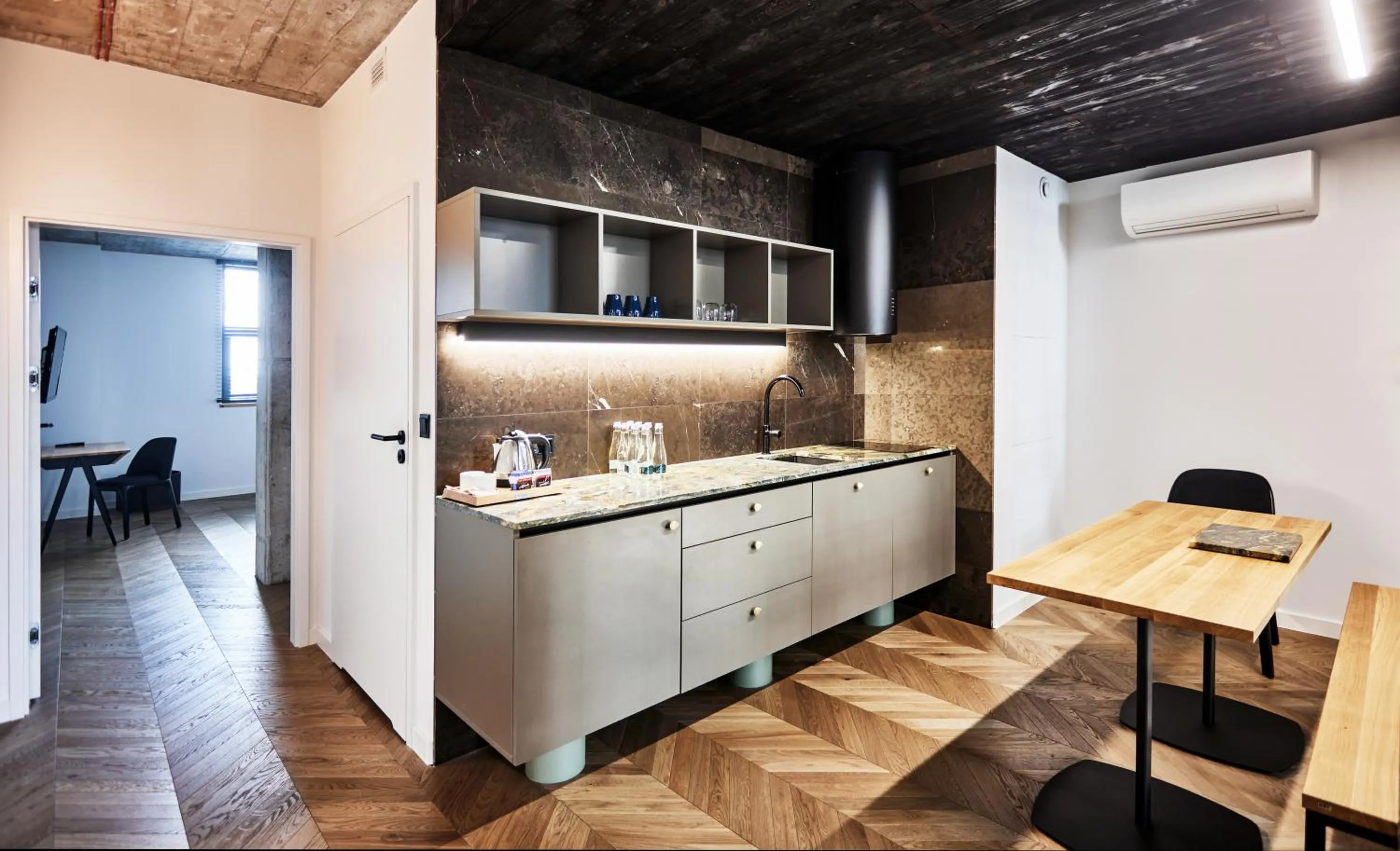 Kitchen or kitchenette in Cukrownia Żnin