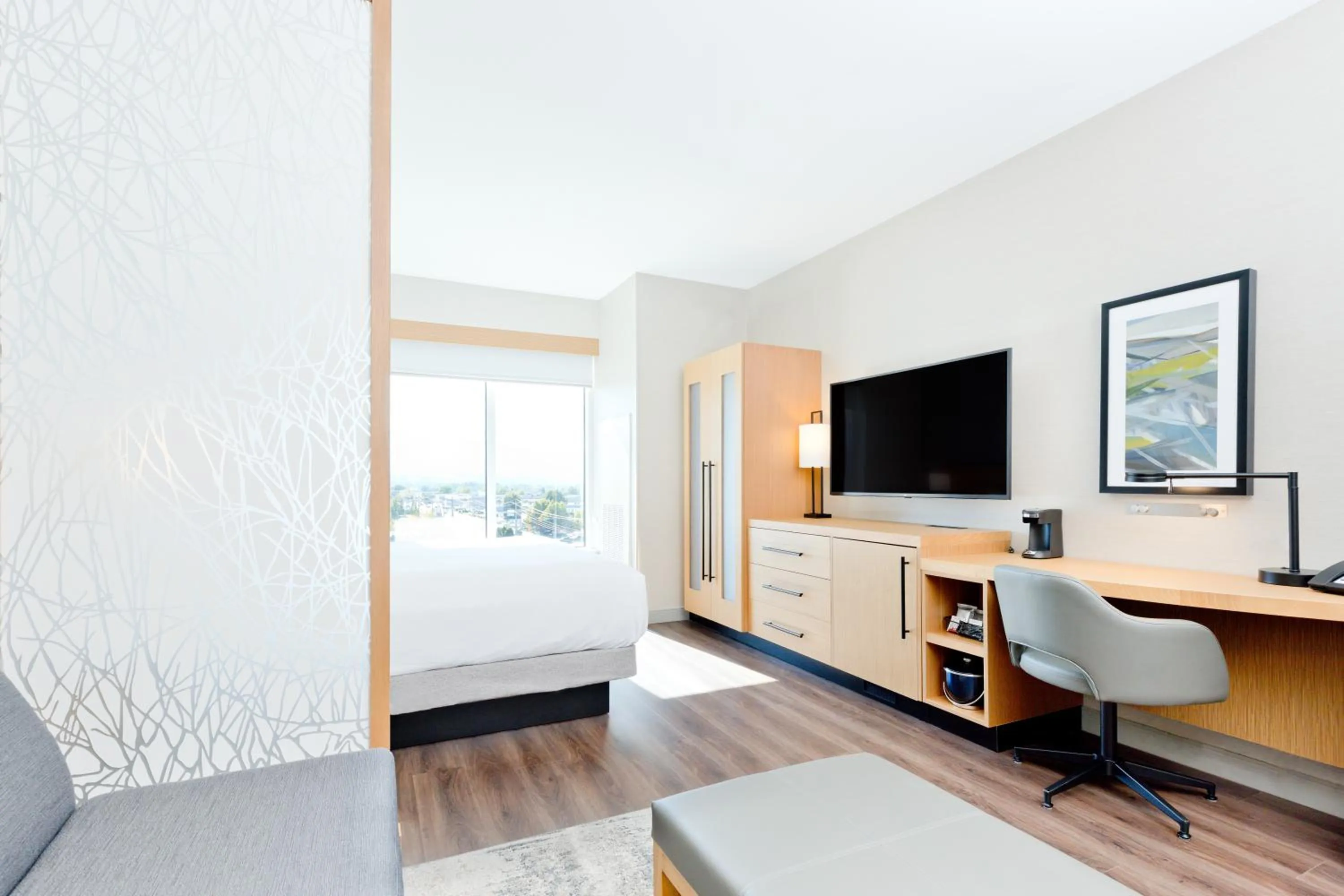TV and multimedia, Bed in Hyatt Place Kelowna