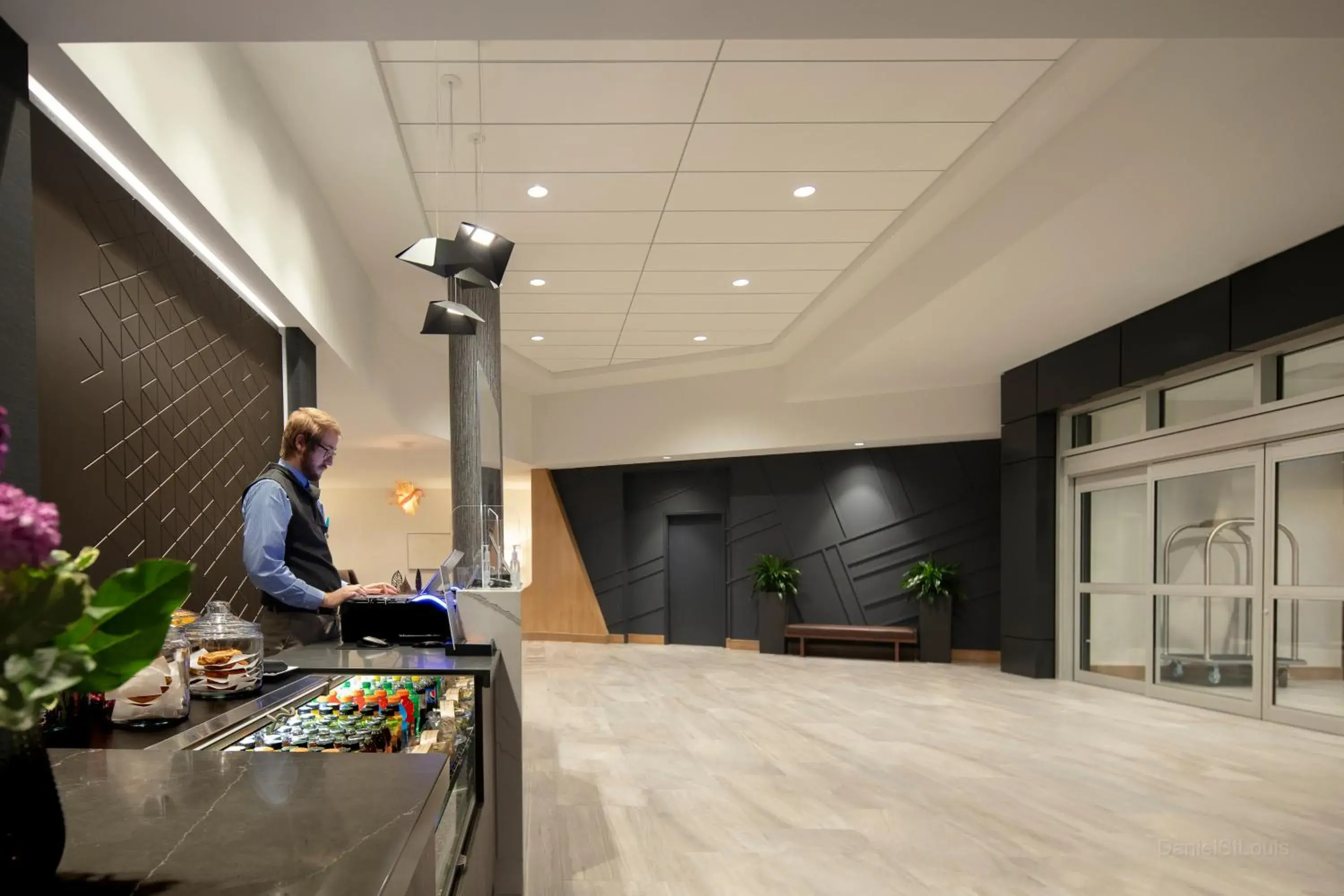 Lobby or reception in Hyatt Place Moncton-Downtown Lobby or reception in Hyatt Place Moncton-Downtown