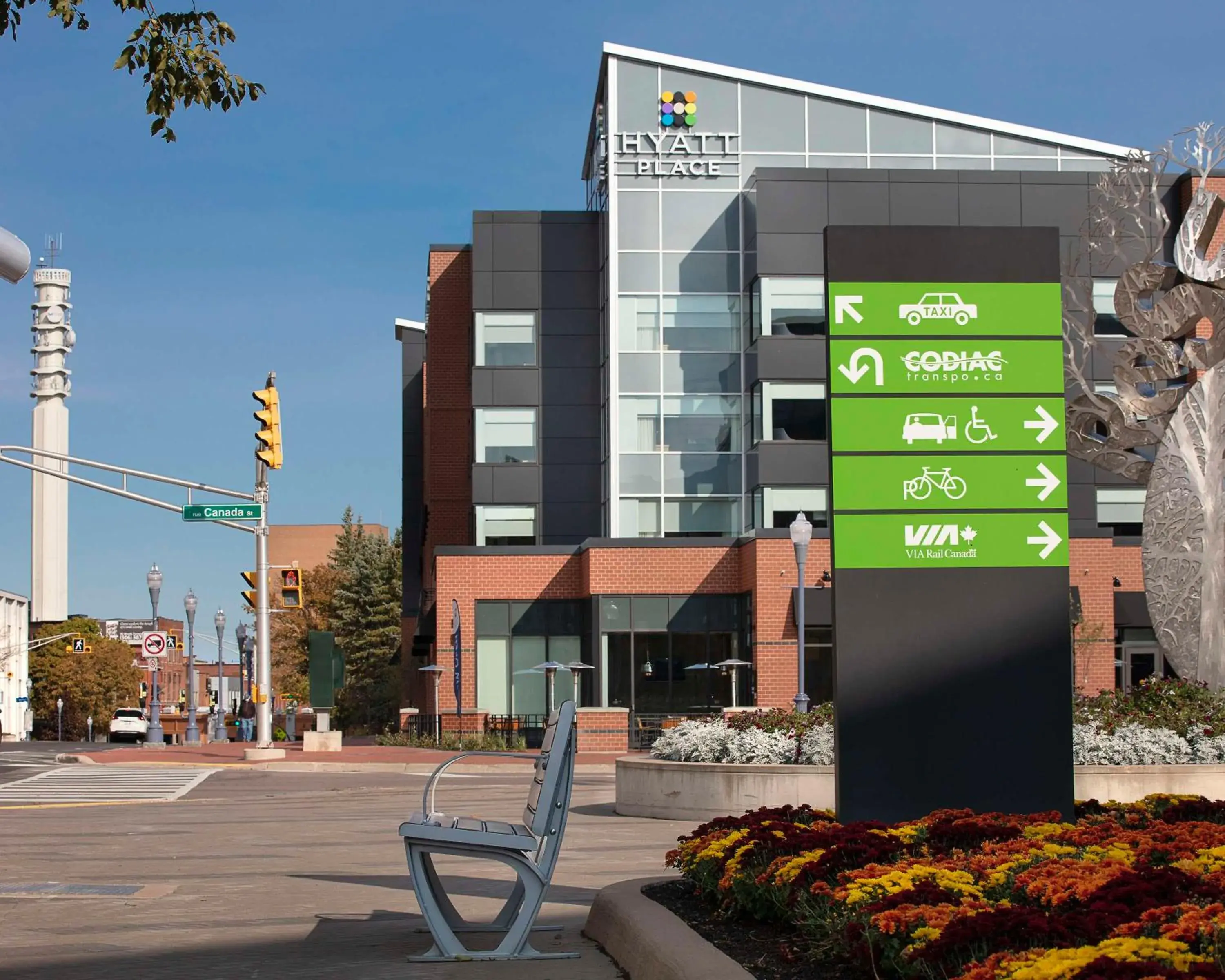 Property building in Hyatt Place Moncton-Downtown Property building in Hyatt Place Moncton-Downtown
